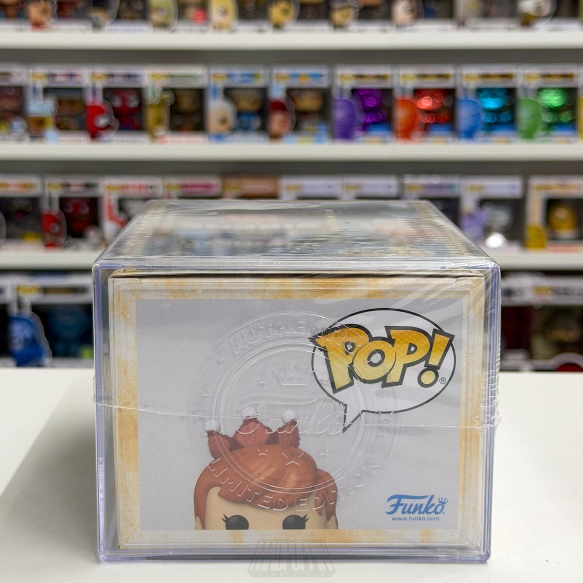 Funko Pop Fundays Atlantean Franny Diamond SE 1150 Grail SDCC 2026 CON STICKER
