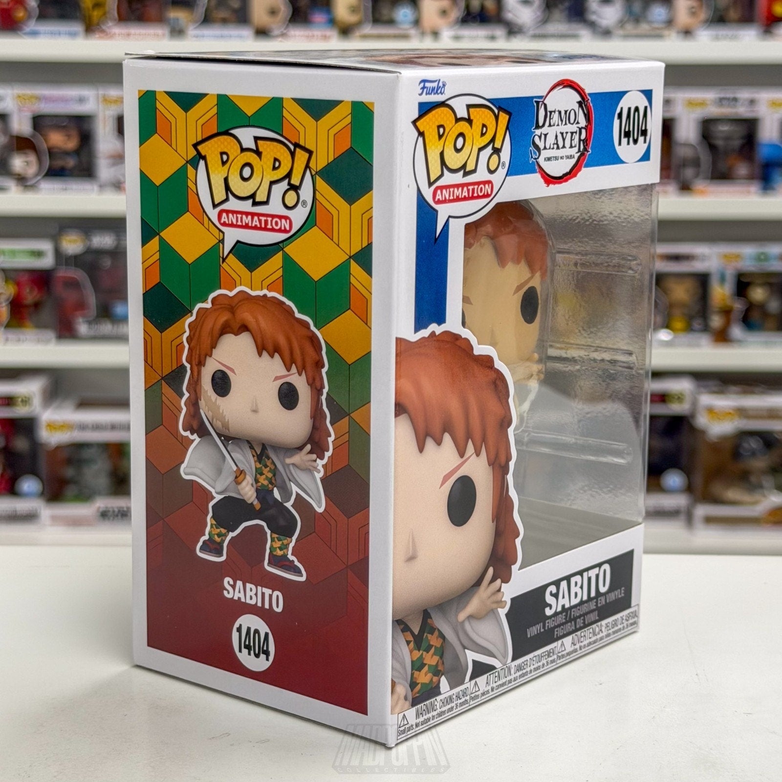 Funko Pop Anime Demon Slayer Kimetsu no Yaiba Sabito 1404 Japanese Manga Figure
