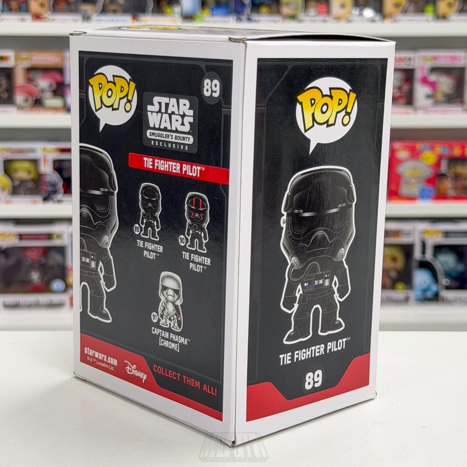 Funko Pop Star Wars TIE Fighter Pilot Smuggler's Bounty 89 Empire Vinyl Figure