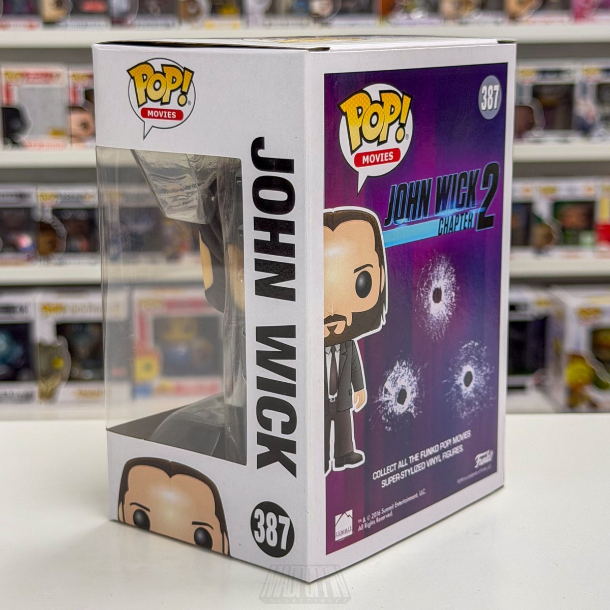 Funko Pop Movies John Wick Chapter 2 Hitman 387 Action Thriller Toy Vinyl Figure