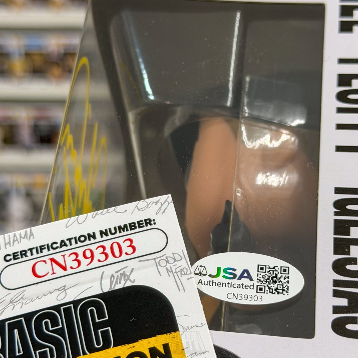 Funko Pop Comedians Gabriel Fluffy Iglesias Signed Auto JSA 02 Toy Vinyl Figure