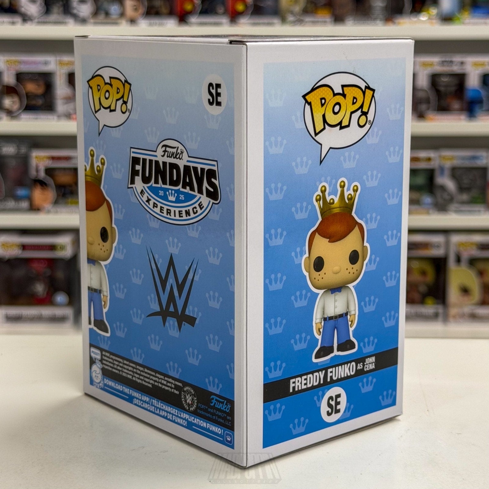 Funko Pop Fundays Freddy John Cena Never Give Up SE WWE Wrestling Vinyl Figure