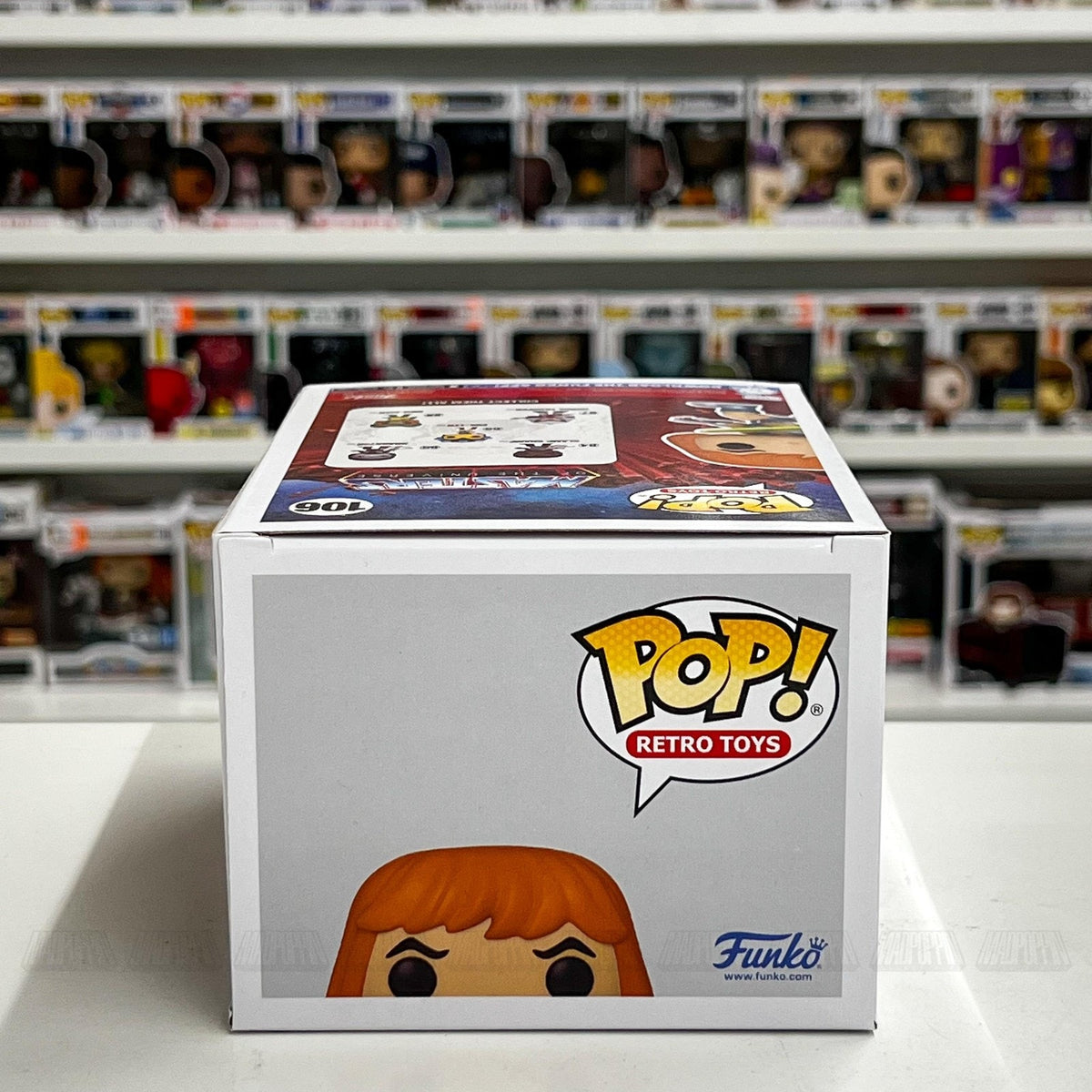 Funko Pop Retro Toys MOTU He-Man Sword of Power SDCC Toy Tokyo 106 Vinyl Figure