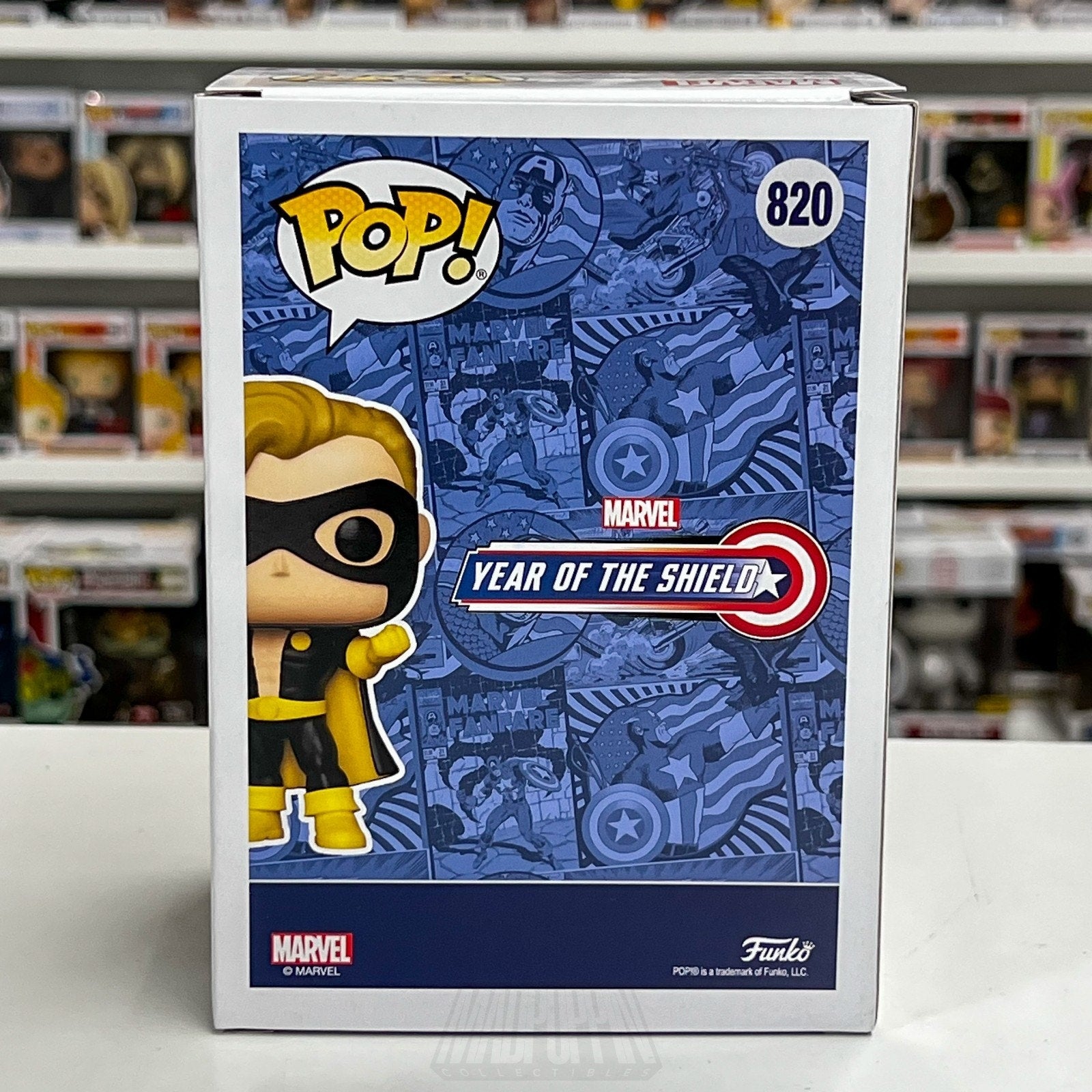 Funko Pop Marvel Collector Corps Nomad Steve Rogers 820 Captain America Figure