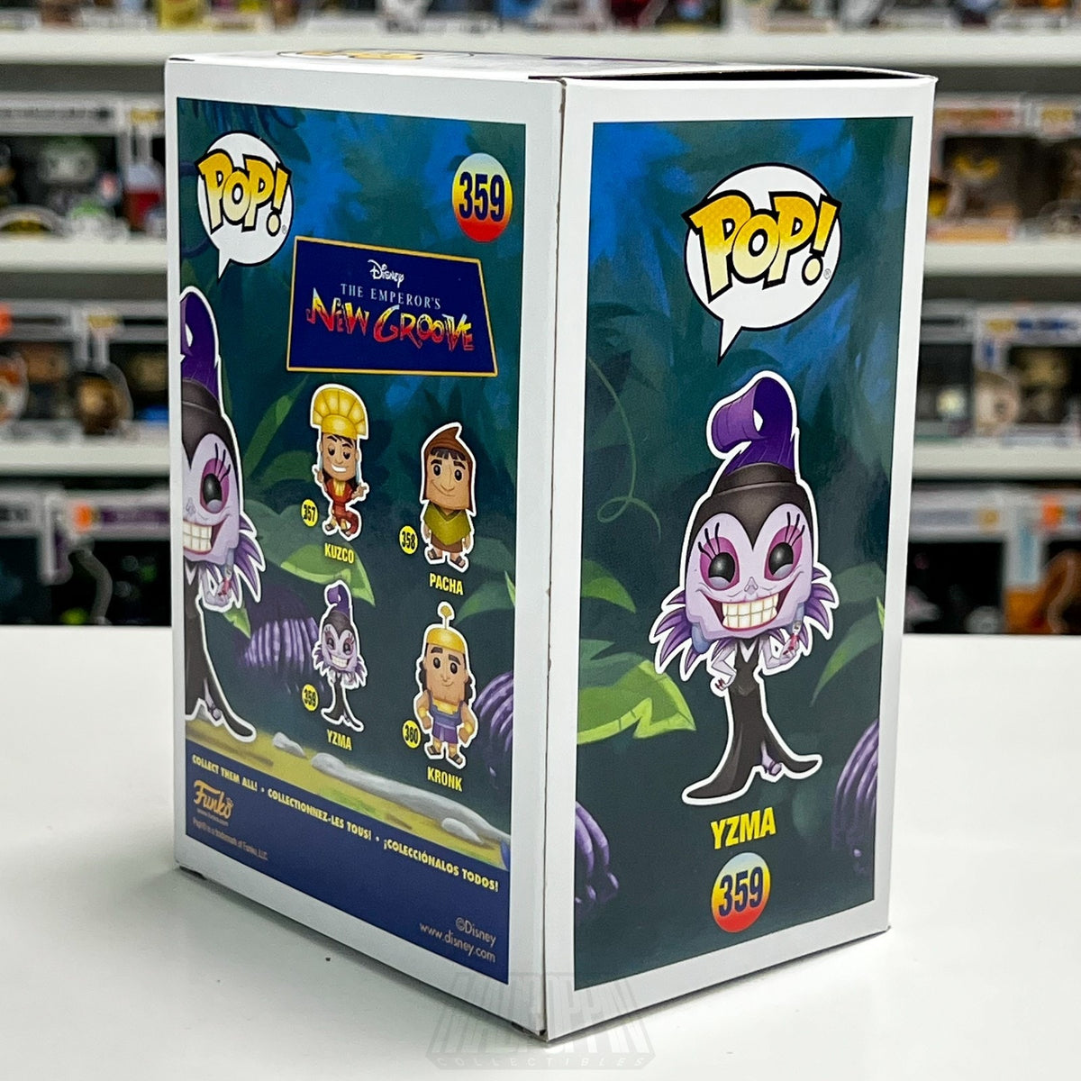 Funko Pop Disney Emperor's New Groove Yzma 359 Evil Villain Vinyl Figure NIB Toy