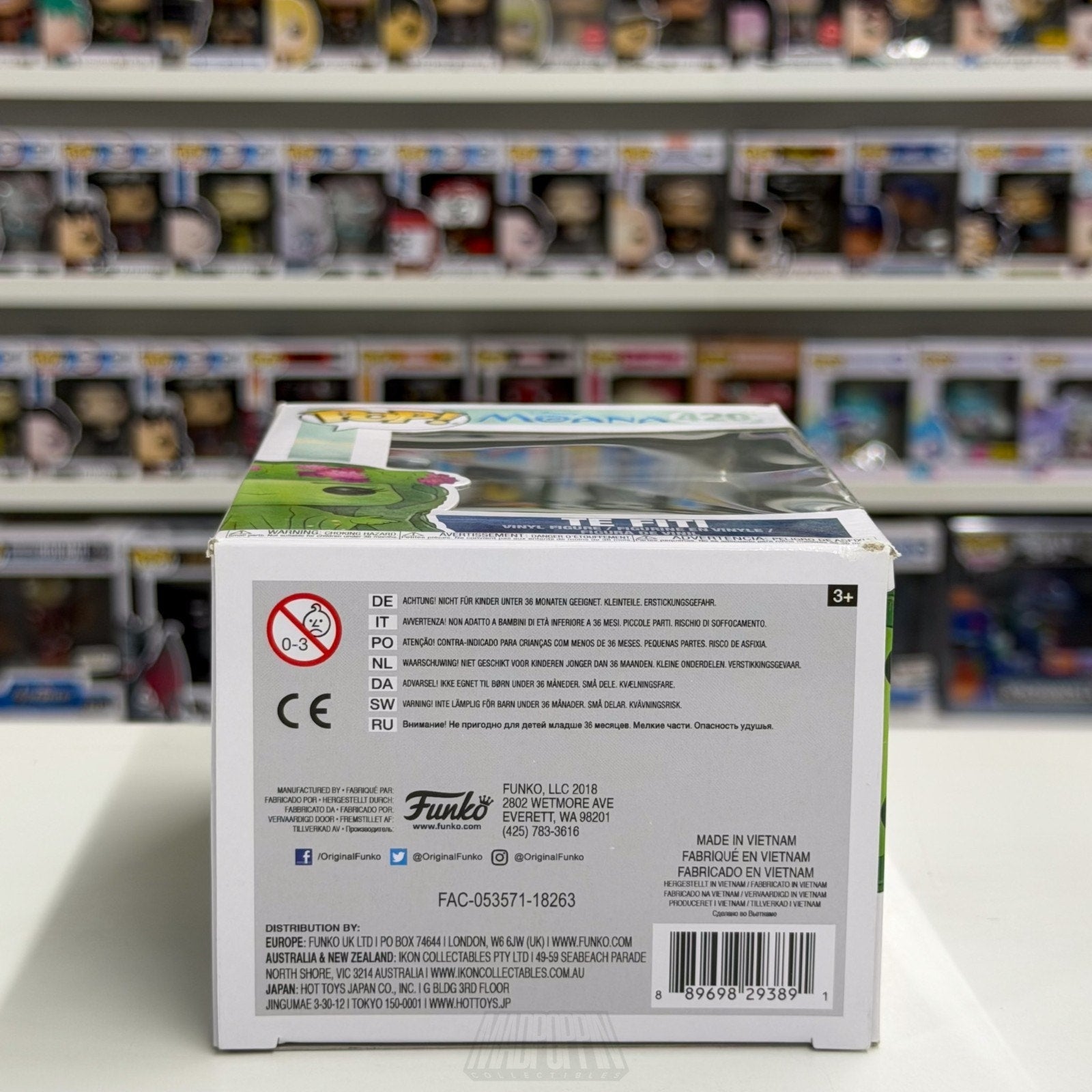 Funko Pop Disney Moana Te Fiti 420 Polynesia Island Godess of Life Vinyl Figure
