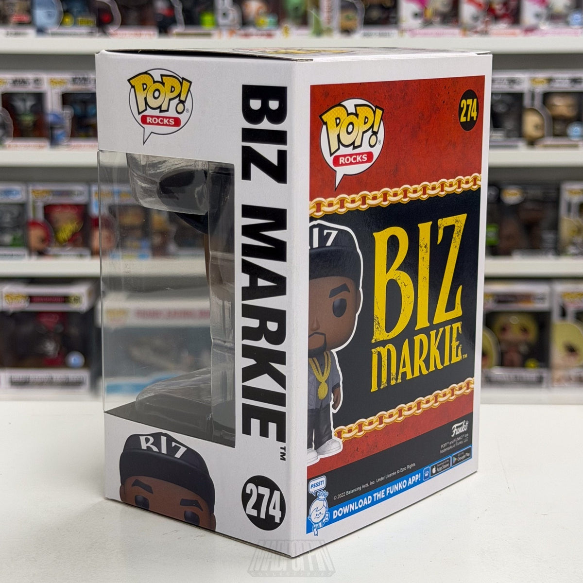 Funko Pop Rocks Biz Markie 274 Just A Friend Music Hip Hop Rap NYC Vinyl Figure