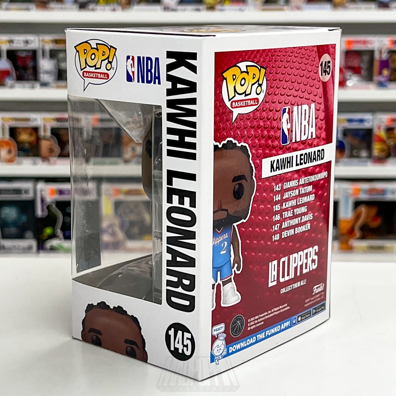 Funko Pop NBA Basketball Los Angeles Clippers Kawhi Leonard 145 Toy Vinyl Figure