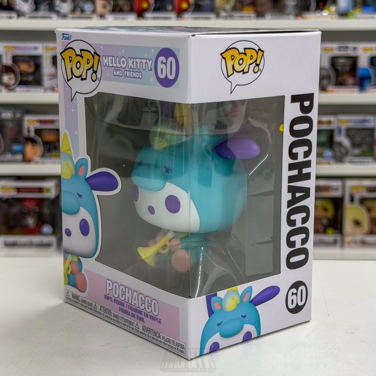 Funko Pop Sanrio Hello Kitty & Friends Pochacco 60 Kawaii Cute Dog Vinyl Figure
