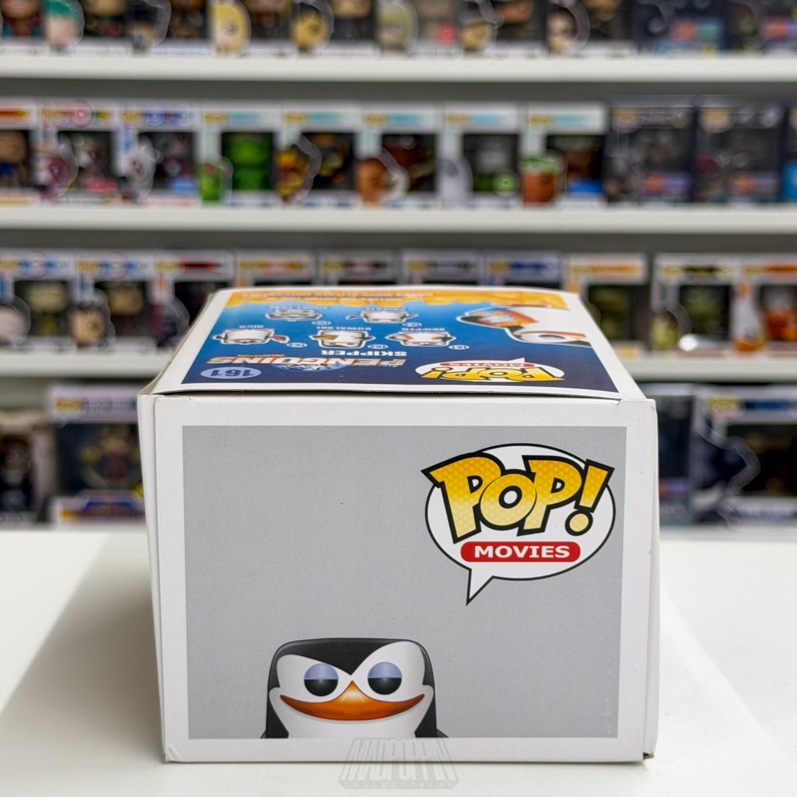 Funko Pop Movies Penguins Madagascar Skipper 161 Animation Comedy Vinyl Figure