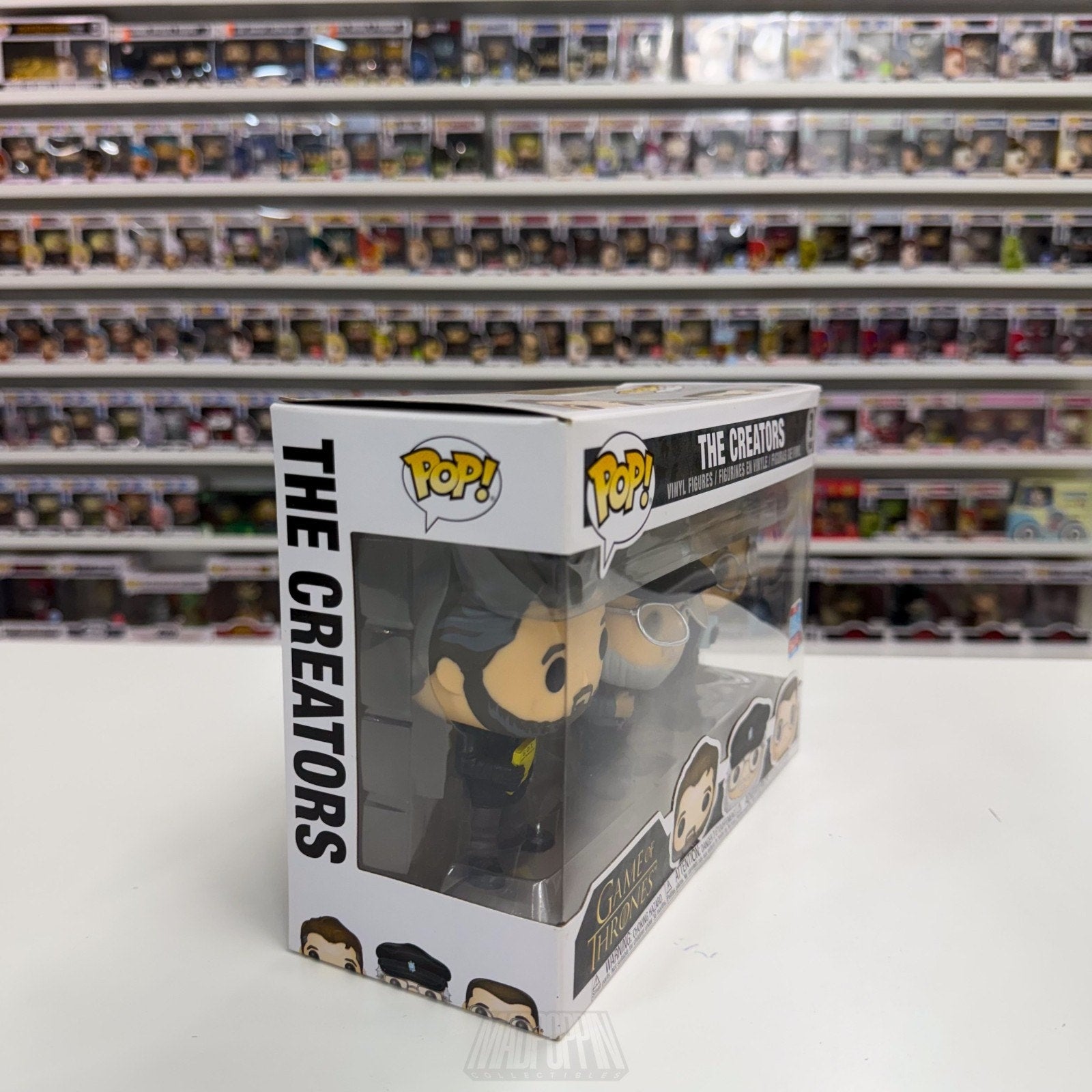 Funko Pop TV HBO Game of Thrones The Creators NYCC Excl 3 Pack Toy Vinyl Figure