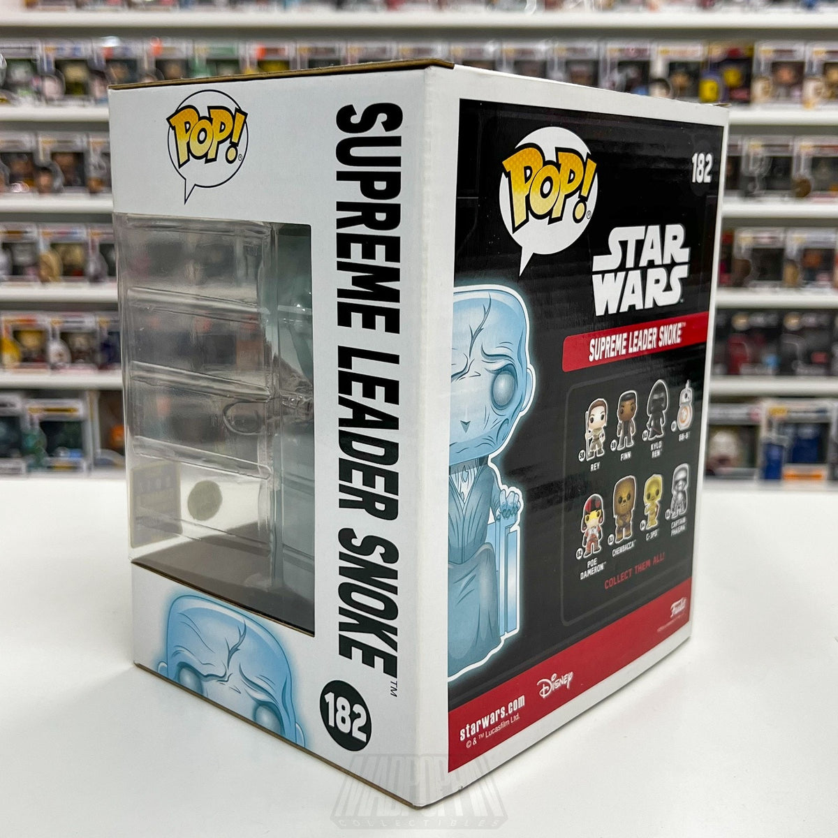 Funko Pop Star Wars Supreme Leader Snoke Glow SDCC 182 Sith Toy Vinyl 6" Figure