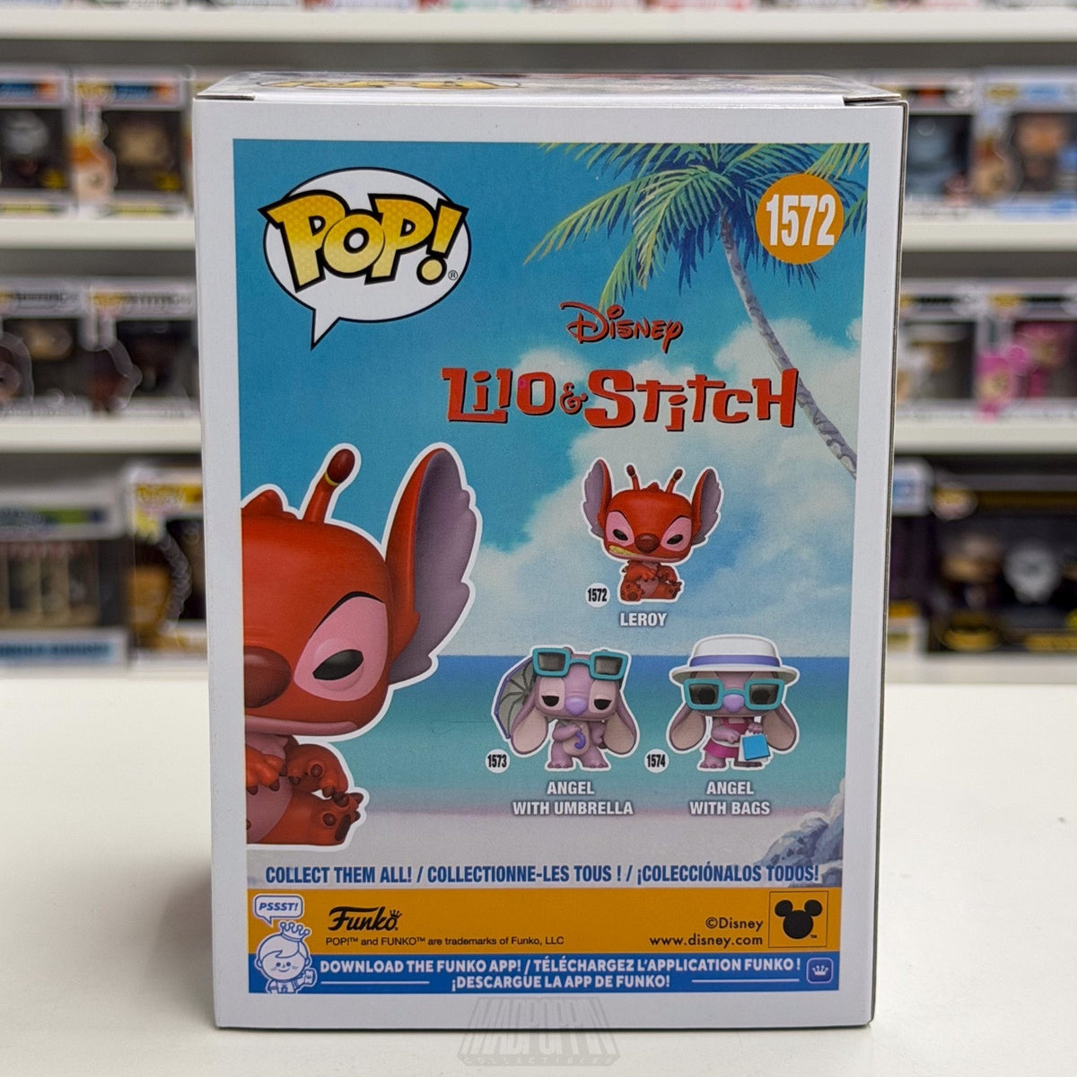Funko Pop Disney Lilo Stitch Leroy Special Edition 1572 Evil Alien Vinyl Figure