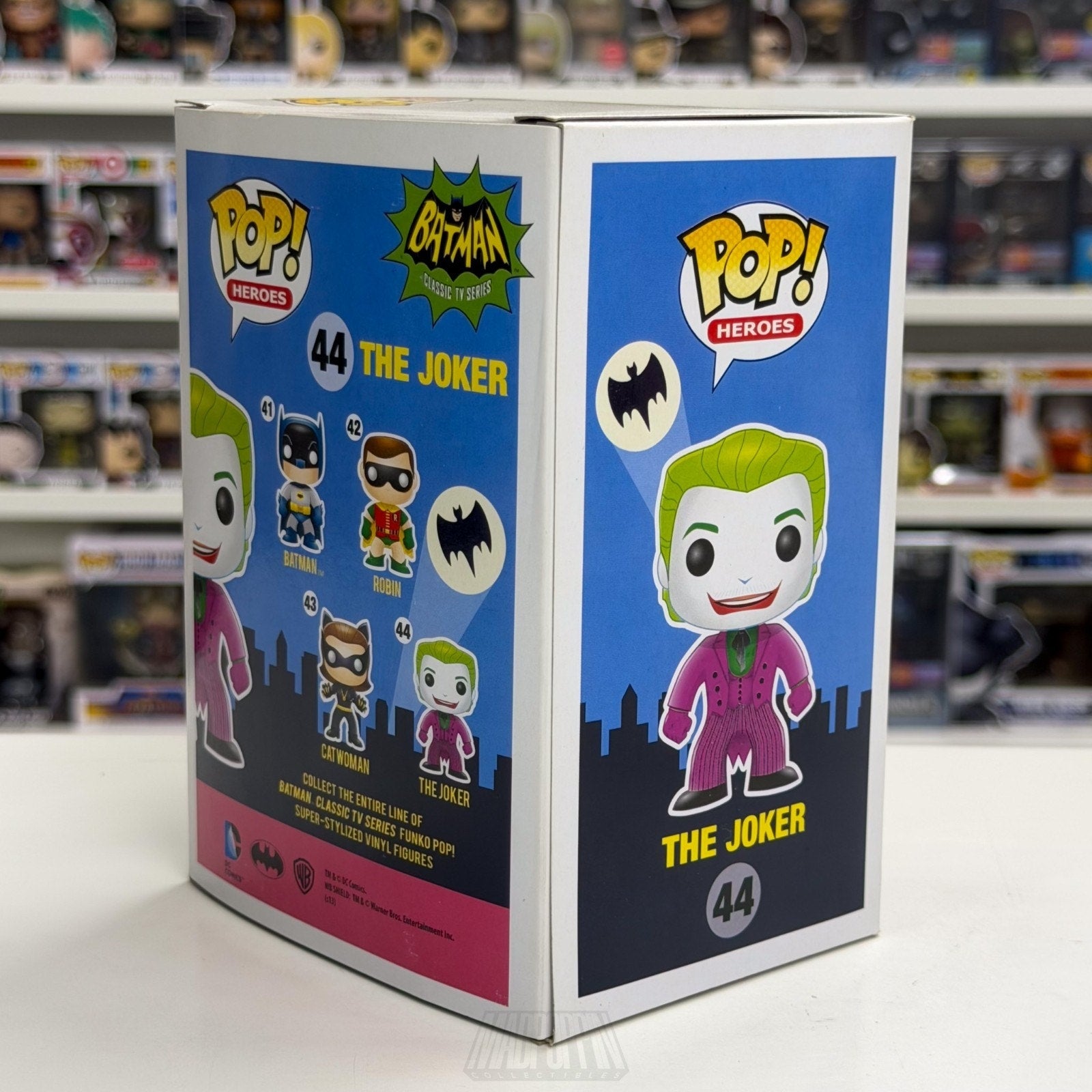 Funko Pop DC Heroes Batman Classic TV Series Joker 44 Clown Prince Vinyl Figure