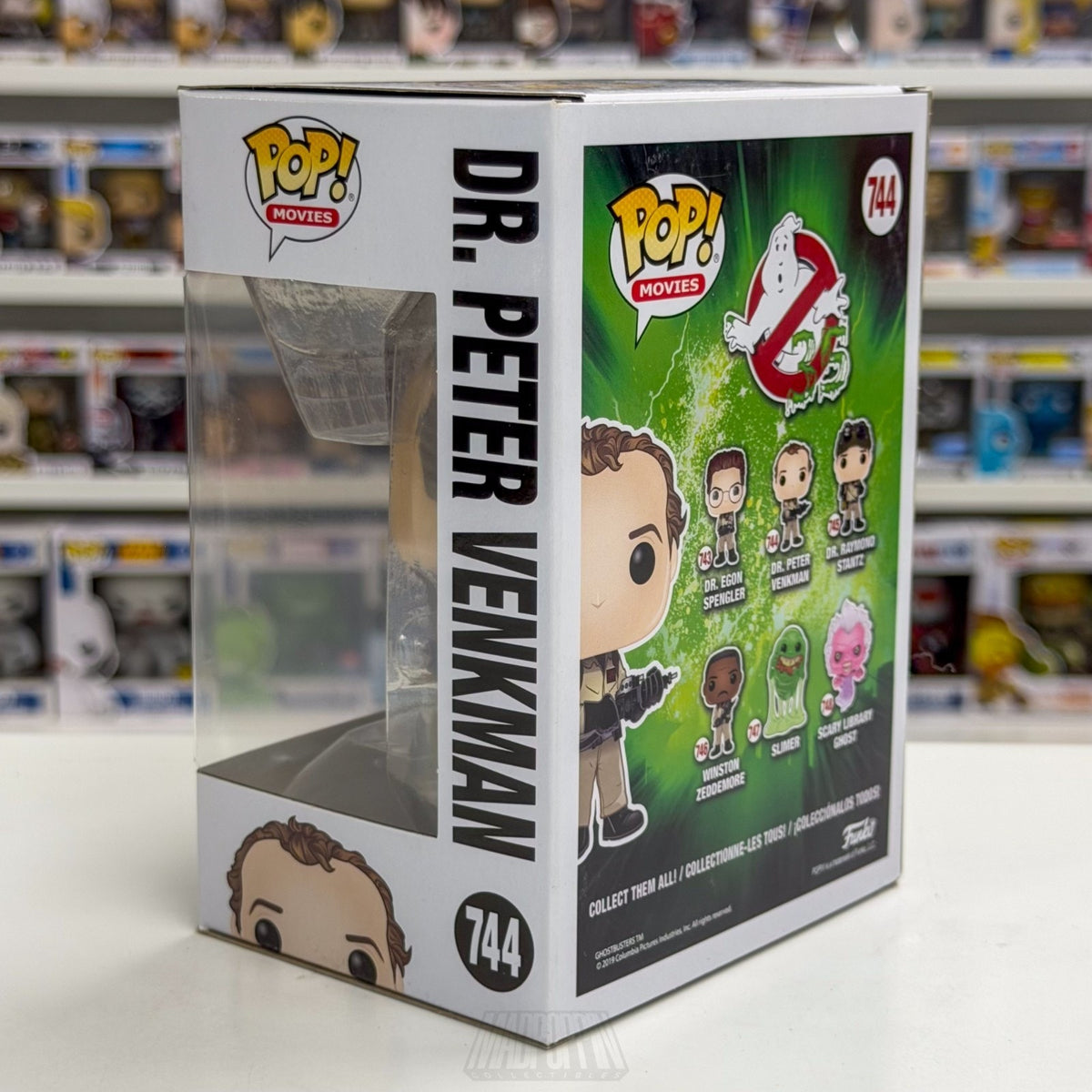 Funko Pop Movies Ghostbusters Dr Peter Venkman 744 Supernatural Toy Vinyl Figure