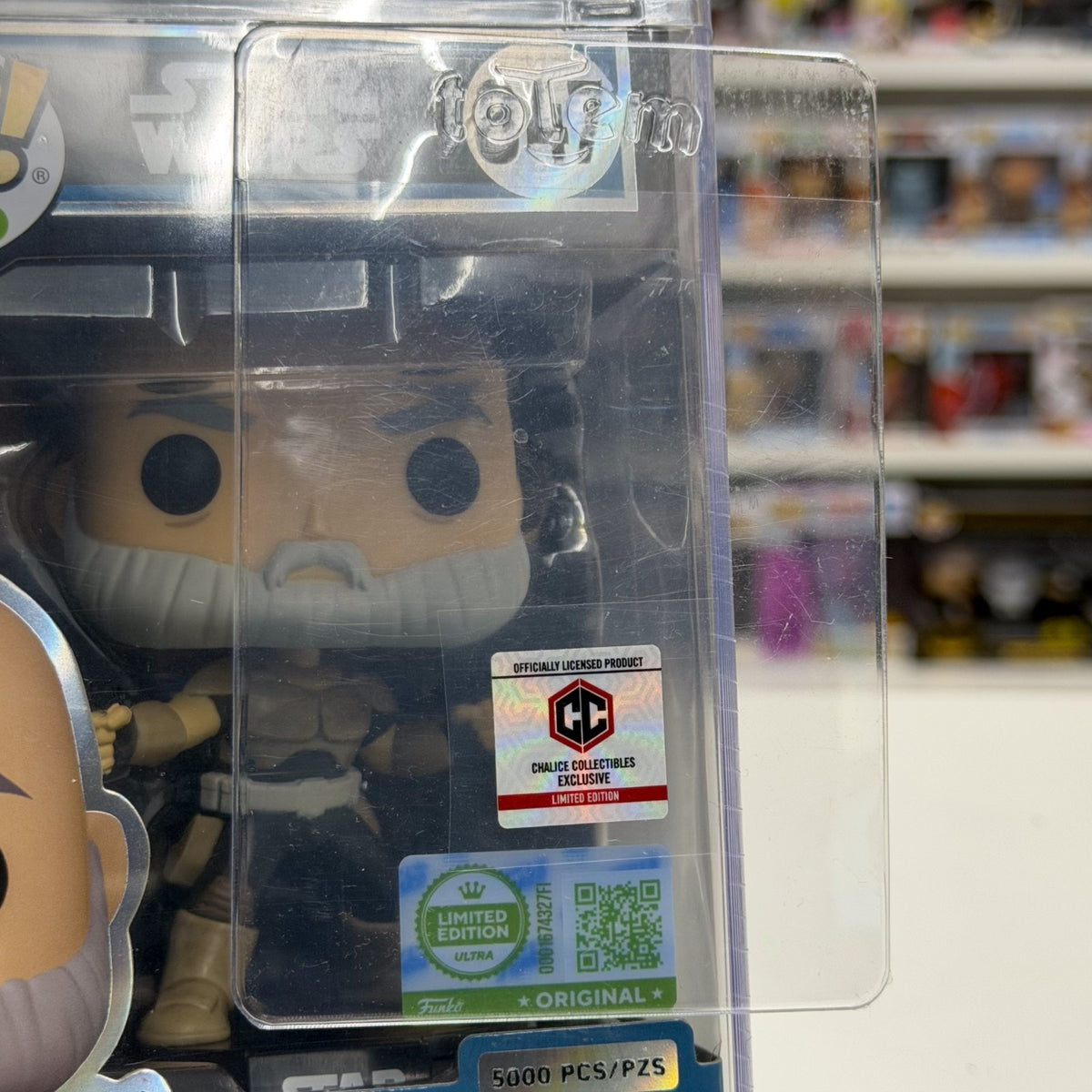 Funko Pop Star Wars Captain Rex No Helmet Chalice Collectibles 847 Vinyl Figure