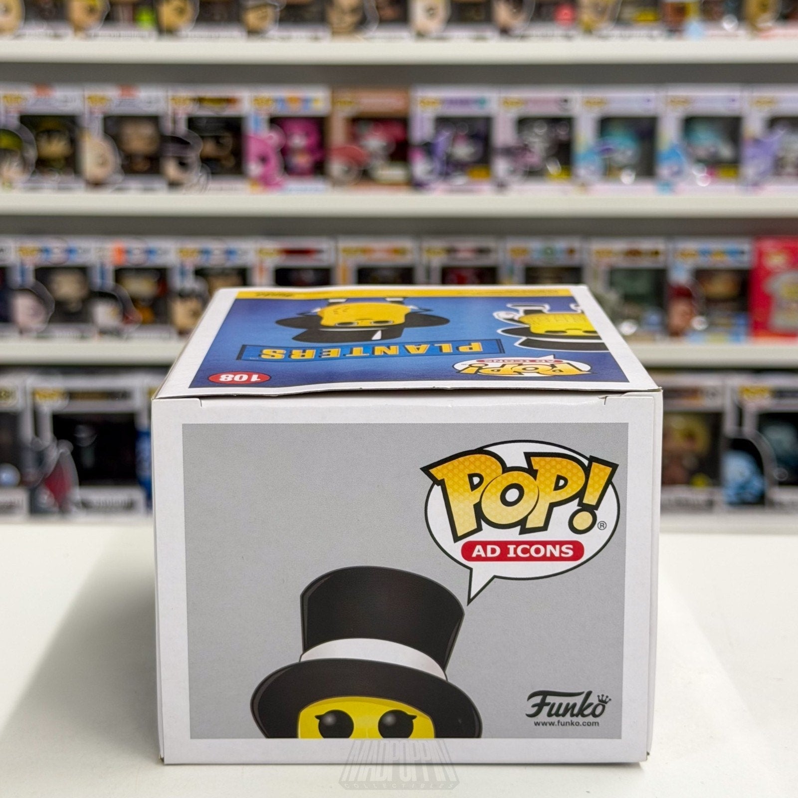Funko Pop Ad Icons Planters Baby Nut Target 108 Logo Mascot Toy Vinyl Figure