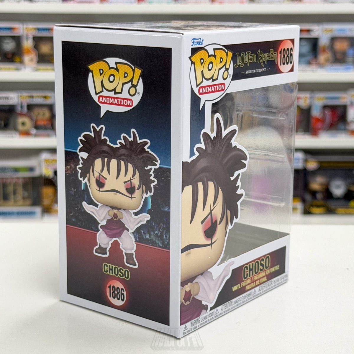 Funko Pop Anime Jujutsu Kaisen Choso 1886 Cursed Energy Japan Manga Vinyl Figure