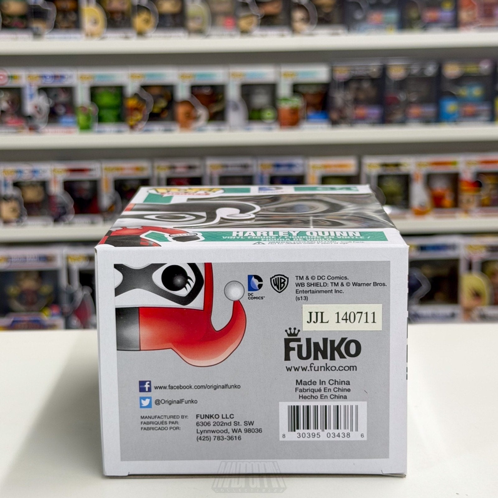 Funko Pop Heroes DC Comics Harley Quinn 34 Joker Batman Villain Toy Vinyl Figure