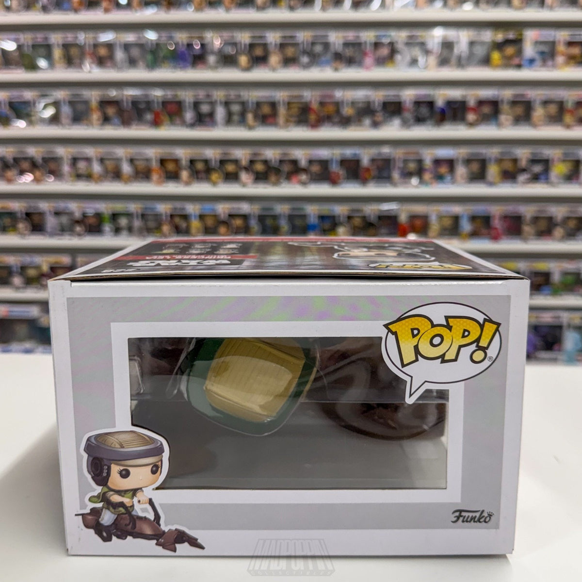 Funko Pop Ride Star Wars ROTJ Princess Leia Speeder Bike 228 Jedi Vinyl Figure