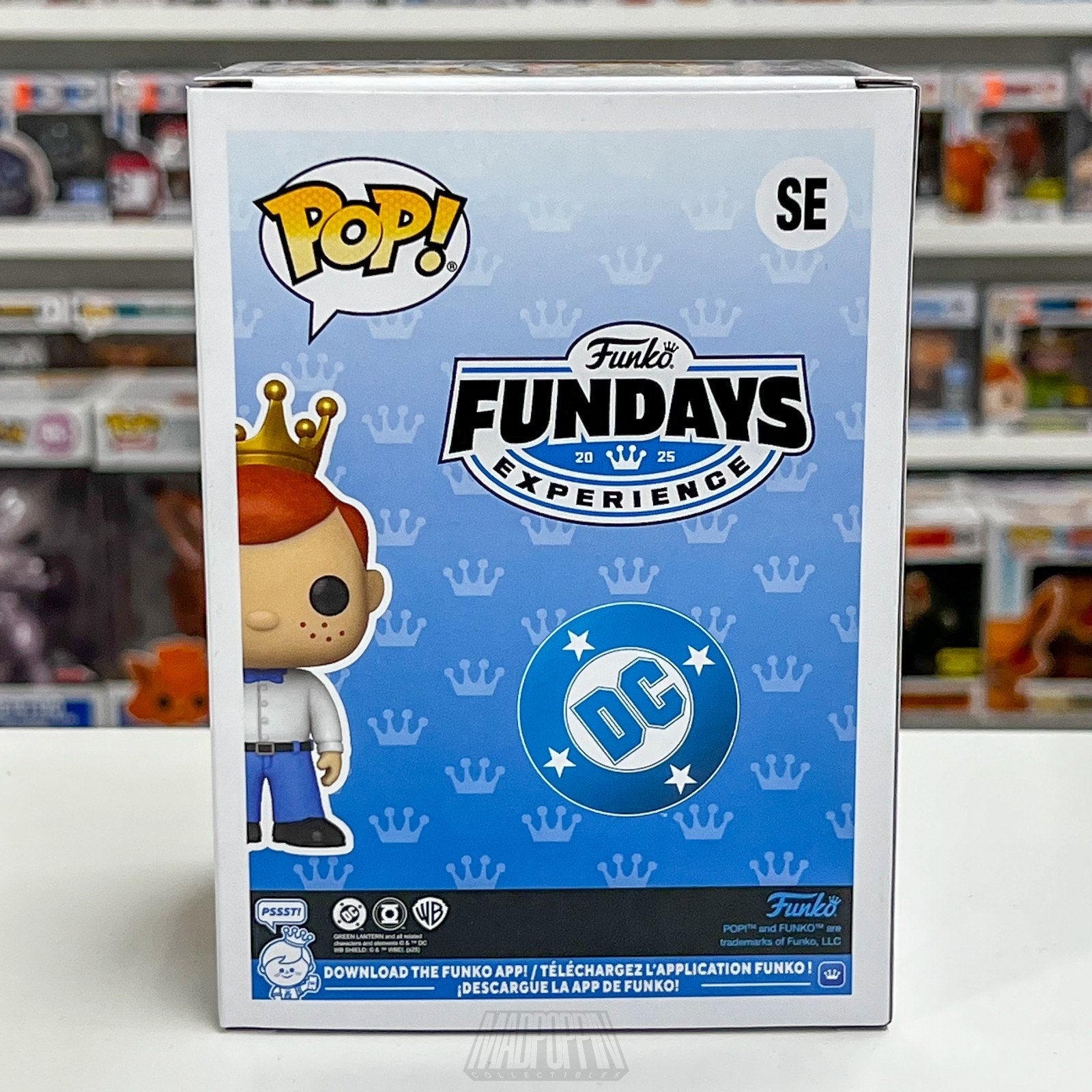 Funko Pop Fundays Freddy as Red Lantern Translucent 1000pcs DC Toy Vinyl Figure