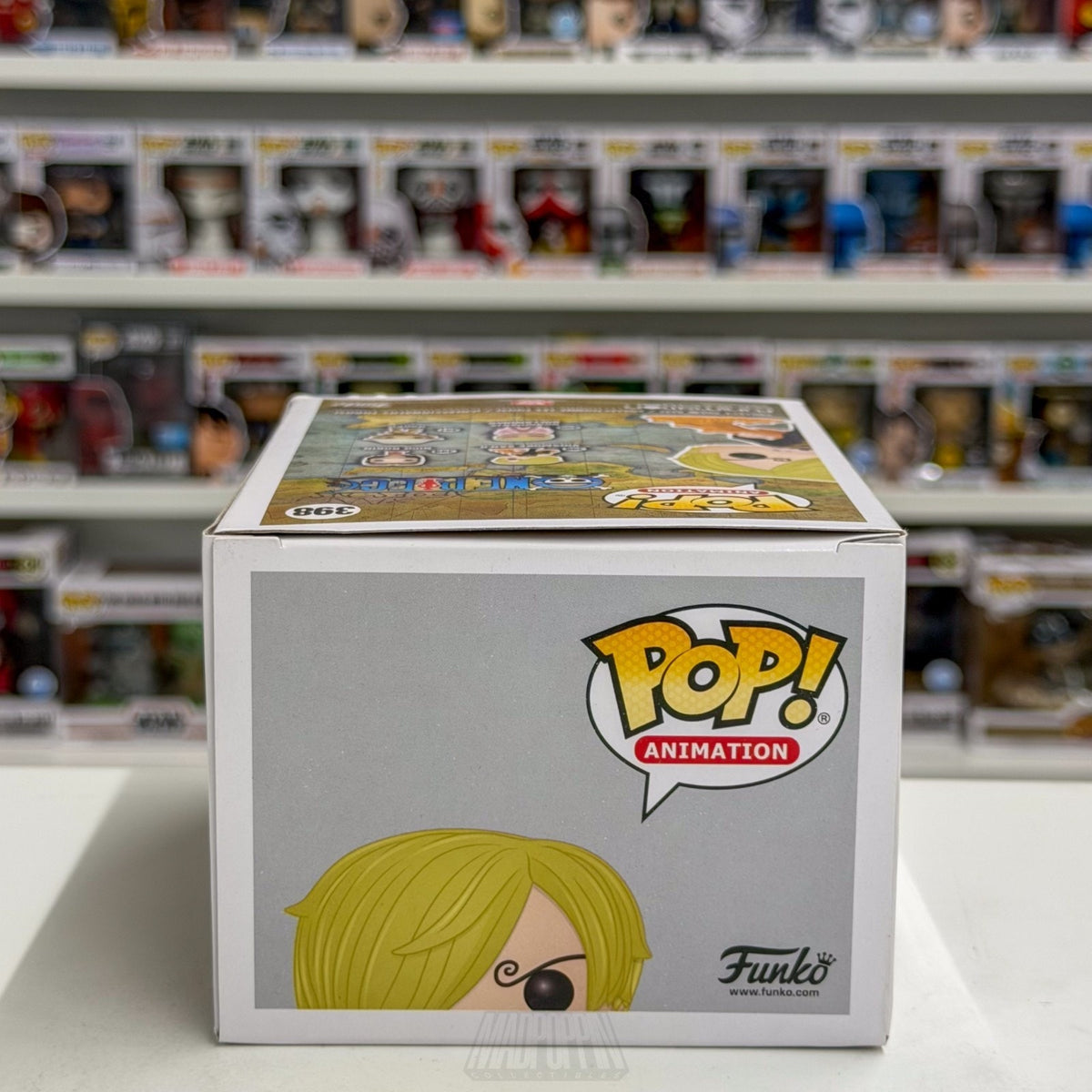 Funko Pop Anime One Piece Vinsmoke Sanji 398 Japan Manga Pirate Toy Vinyl Figure