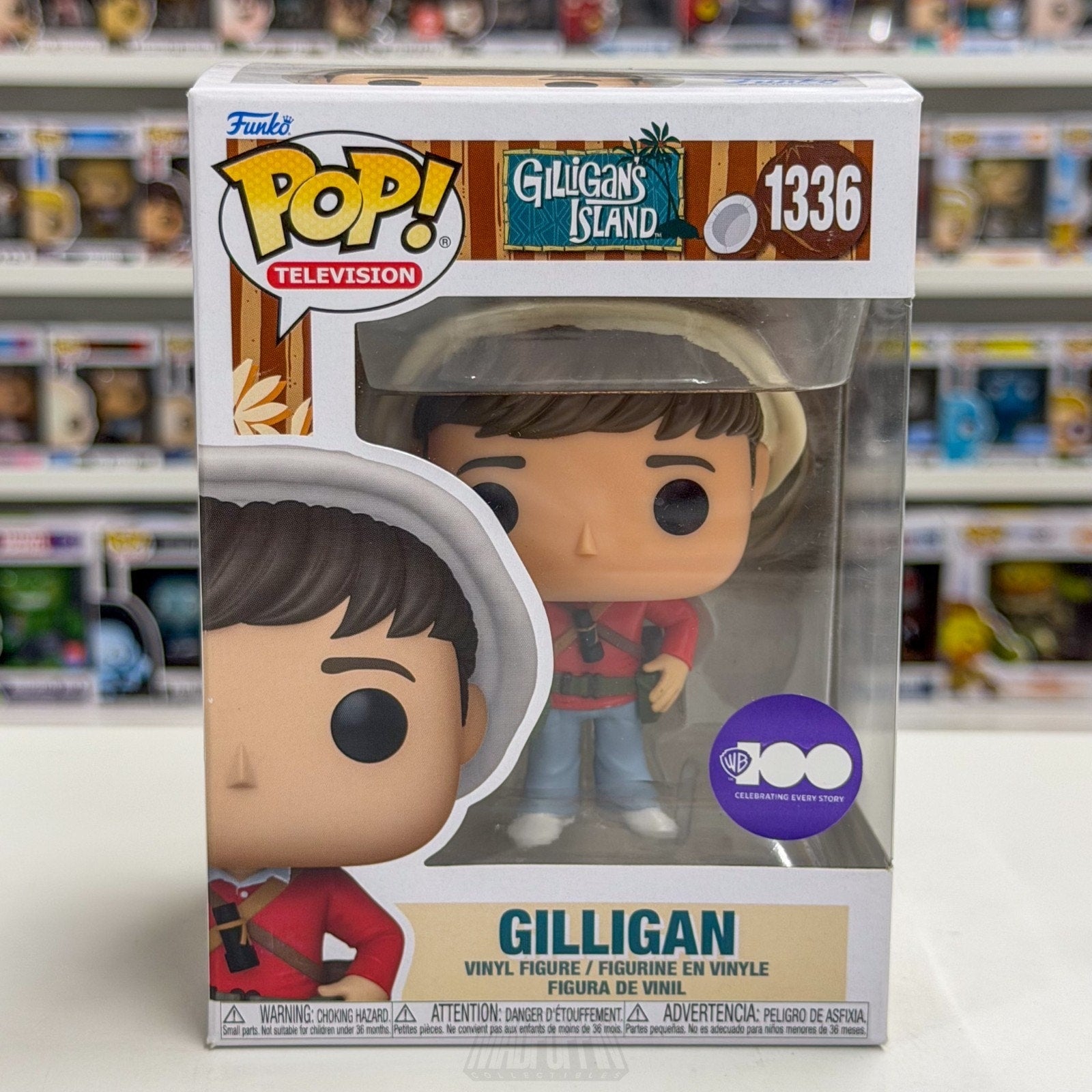 Funko Pop TV Gilligan's Island 1336 Shipwrecked Castaways Sitcom Vinyl Figure