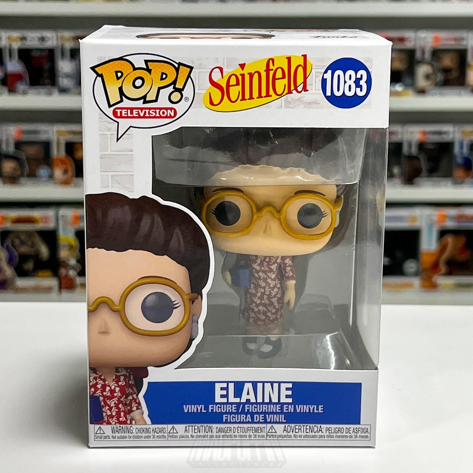 Funko Pop TV Seinfeld Elaine 1083 NBC New York Comedy Sitcom Toy Vinyl Figure
