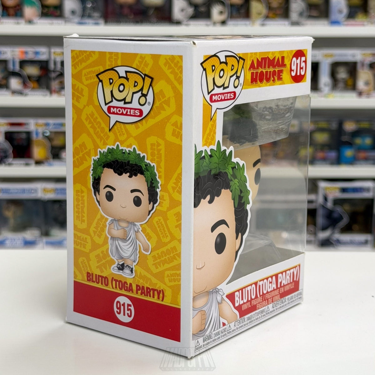 Funko Pop Movies Animal House Bluto Toga Party 915 Delta House Toy Vinyl Figure