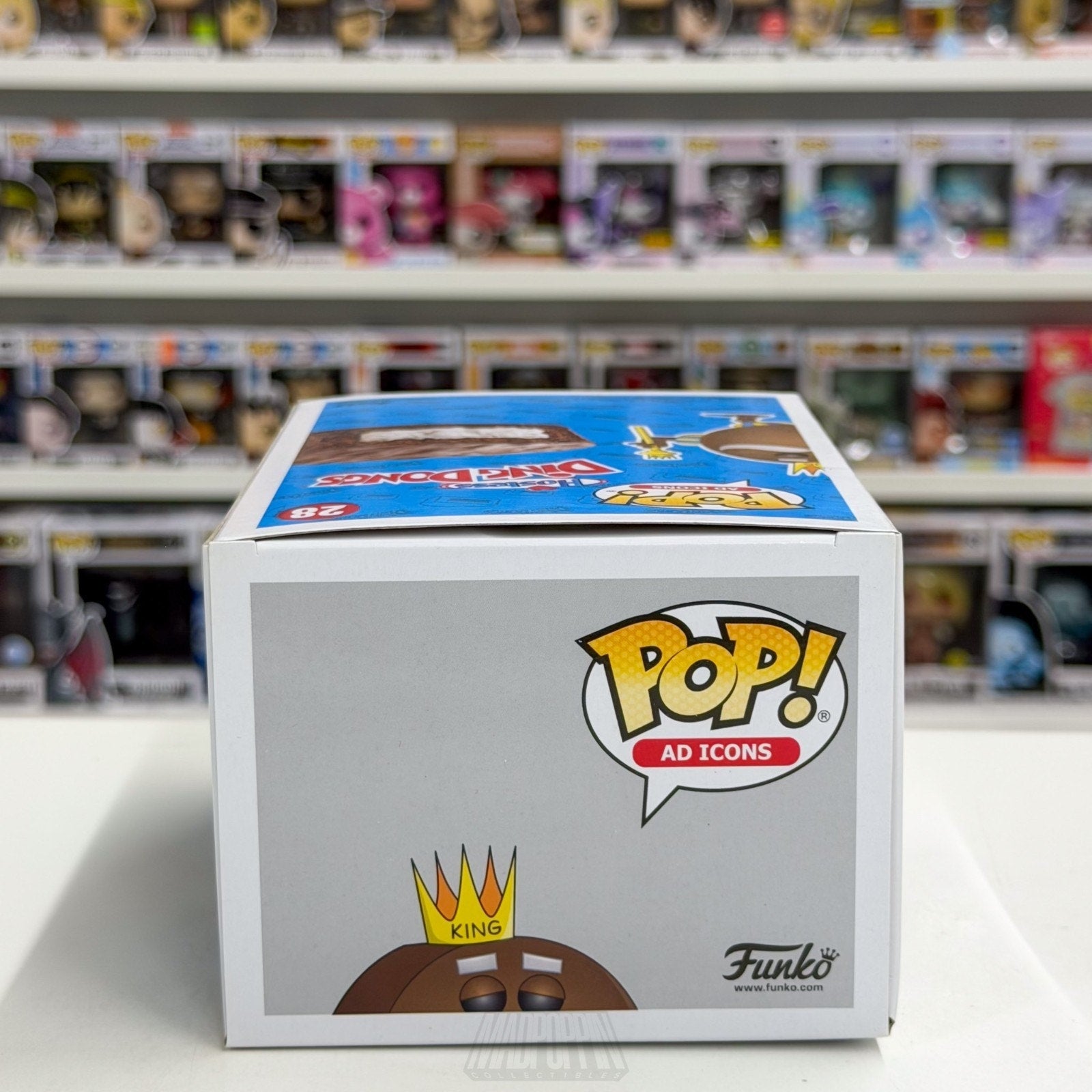 Funko Pop Ad Icons Hostess King Ding Dong Excl 28 Mascot Chocolate Vinyl Figure
