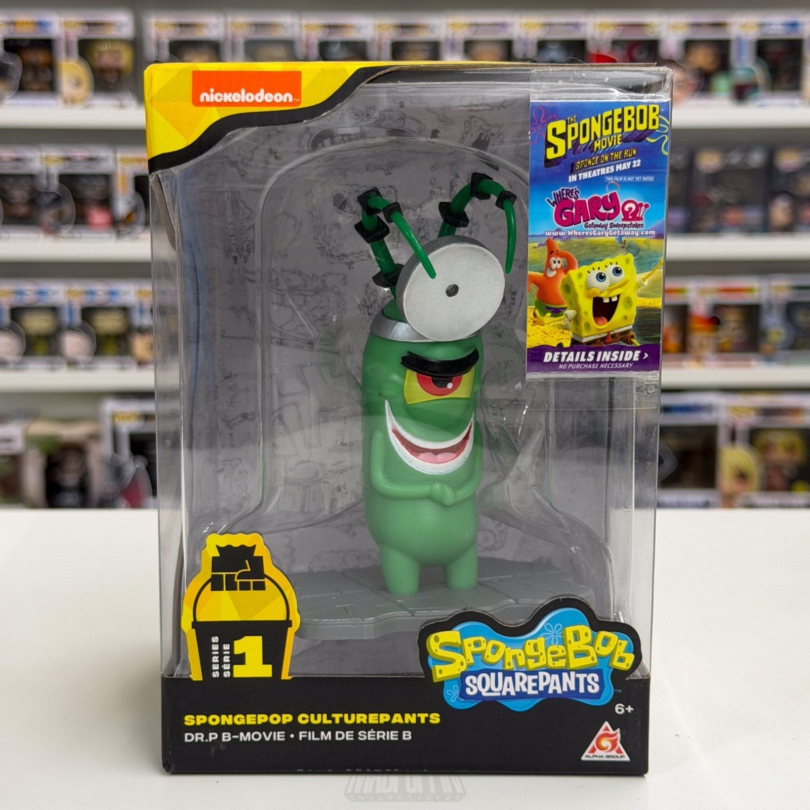 Alpha Group Spongebob Squarepants Spongepop Culturepants Dr P B-Movie Toy Figure