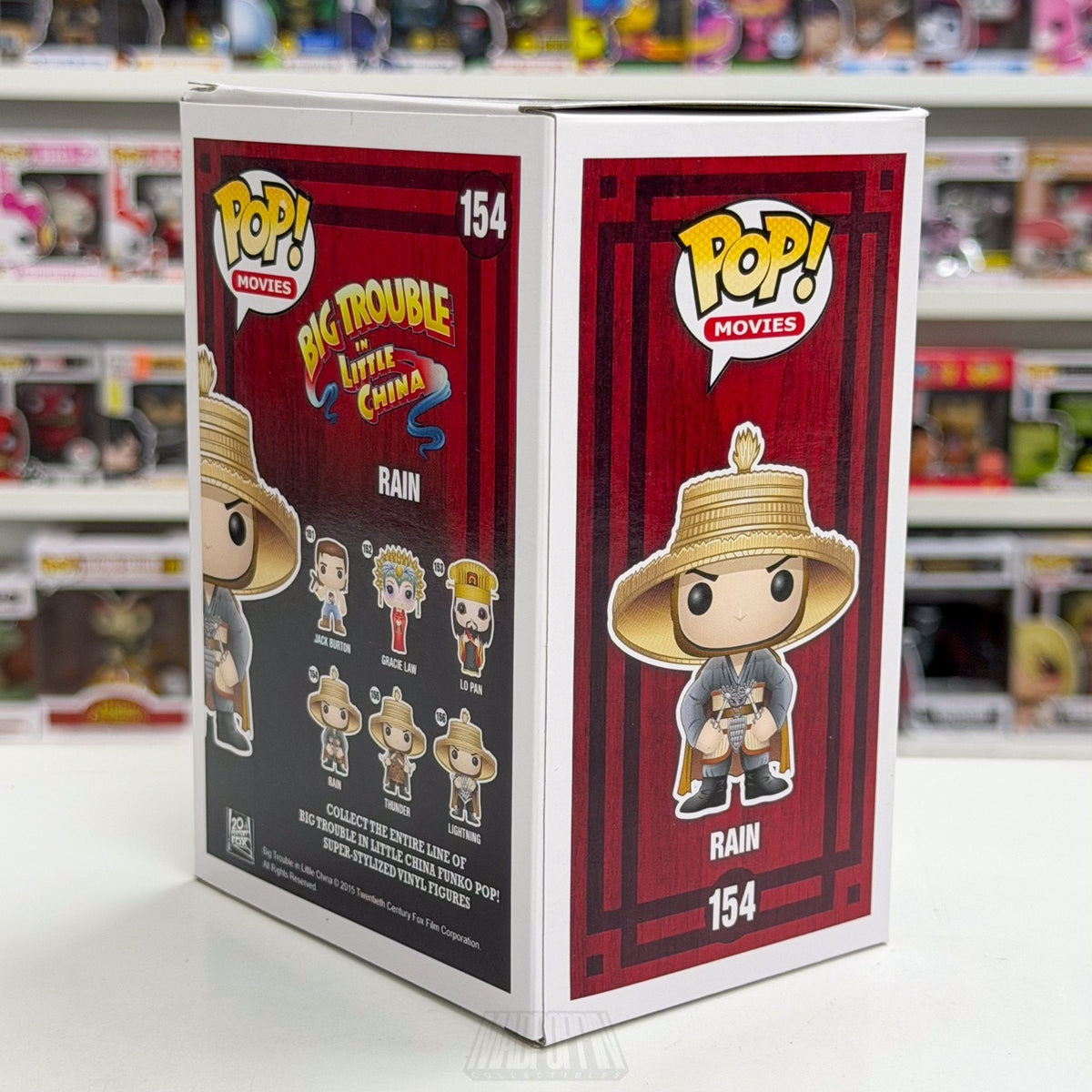 Funko Pop Movies Big Trouble Little China Rain 154 Vaulted Toy Vinyl Figure