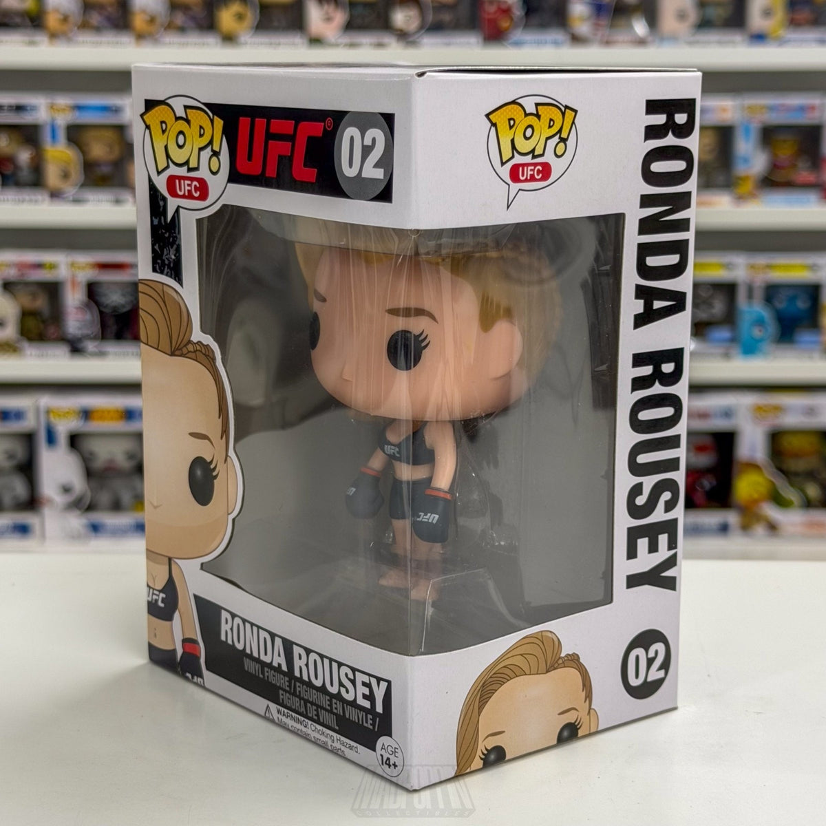 Funko Pop UFC Ronda Rousey 02 Vaulted MMA Female Fighter Champ Toy Vinyl Figure