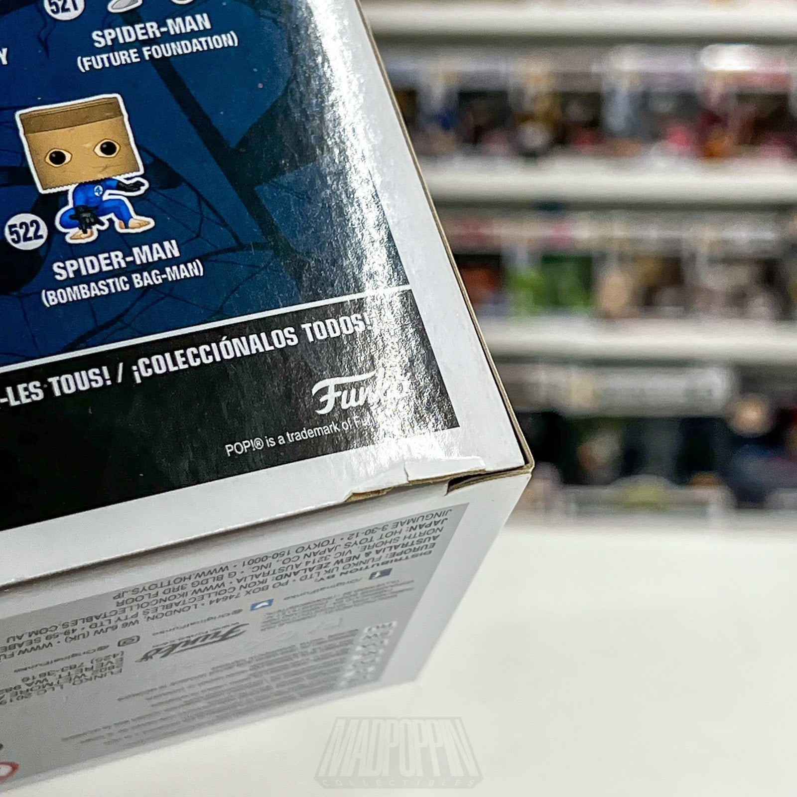 Funko Pop Marvel Spider-Man Future Foundation Walgreens 521 Toy Vinyl Figure
