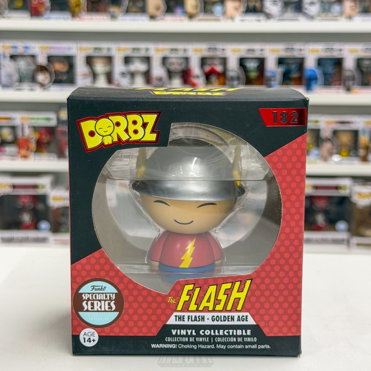 Funko Dorbz DC Super Heroes Flash Golden Age Specialty Series 182 Vinyl Figure