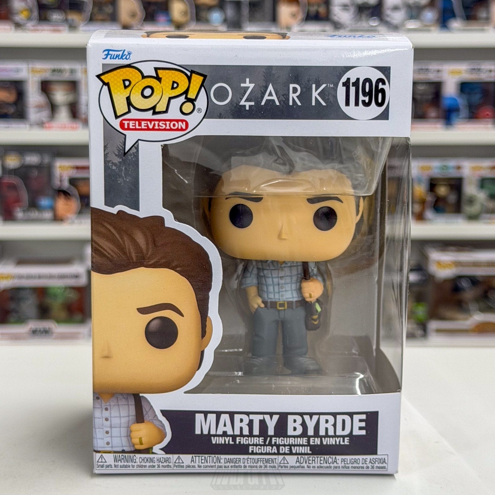 Funko Pop TV Netflix Marty Byrde 1196 Crime Drama Chicago Missouri Vinyl Figure