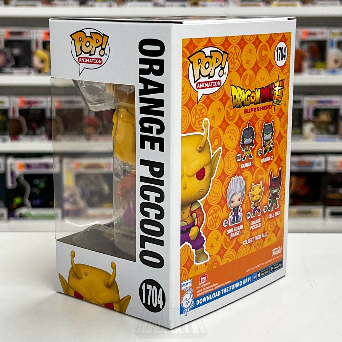 Funko Pop Anime Dragon Ball Super Hero Orange Piccolo 1704 Manga Vinyl Figure