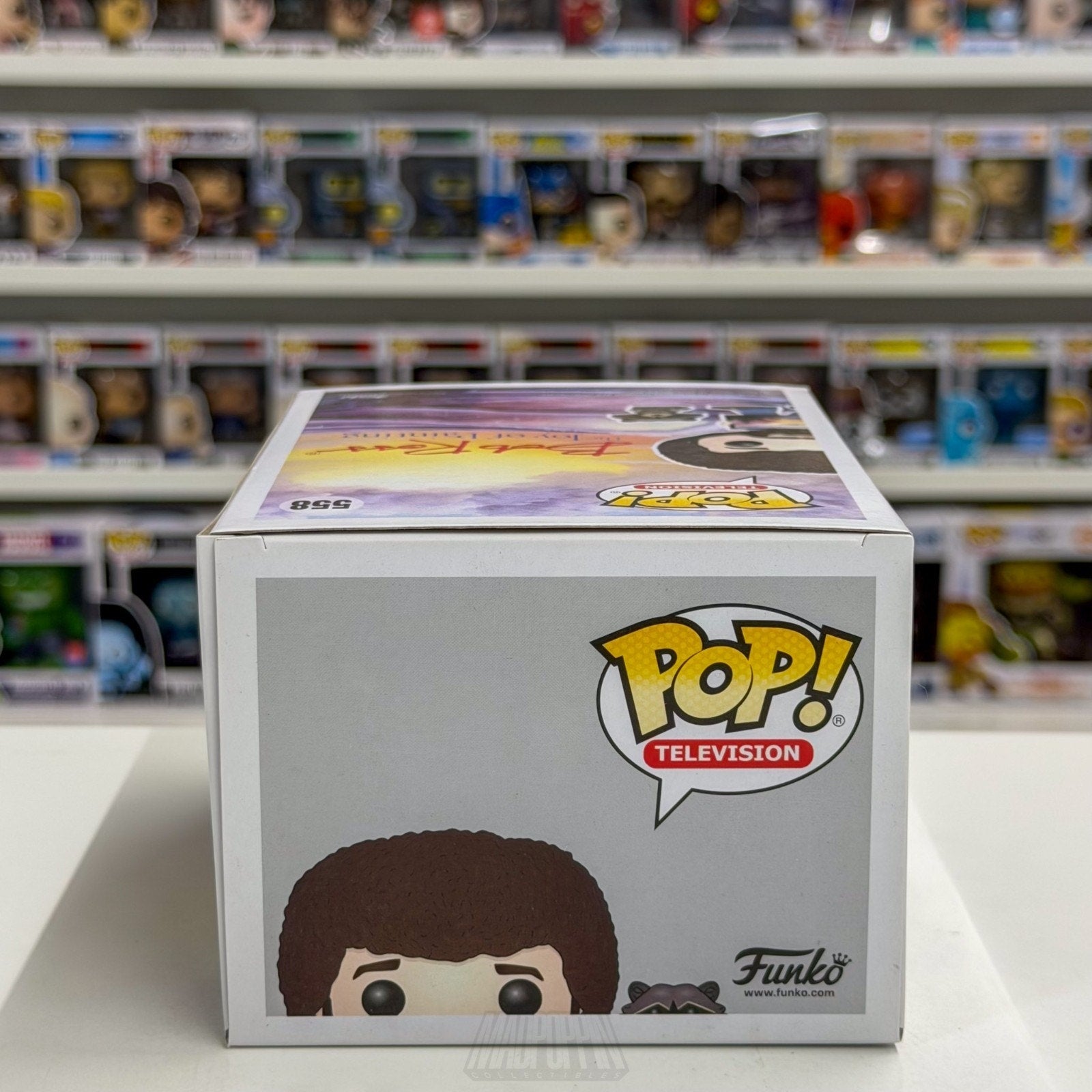 Funko Pop TV The Joy of Painting Bob Ross and Raccoon 558 PBS Toy Vinyl Figure