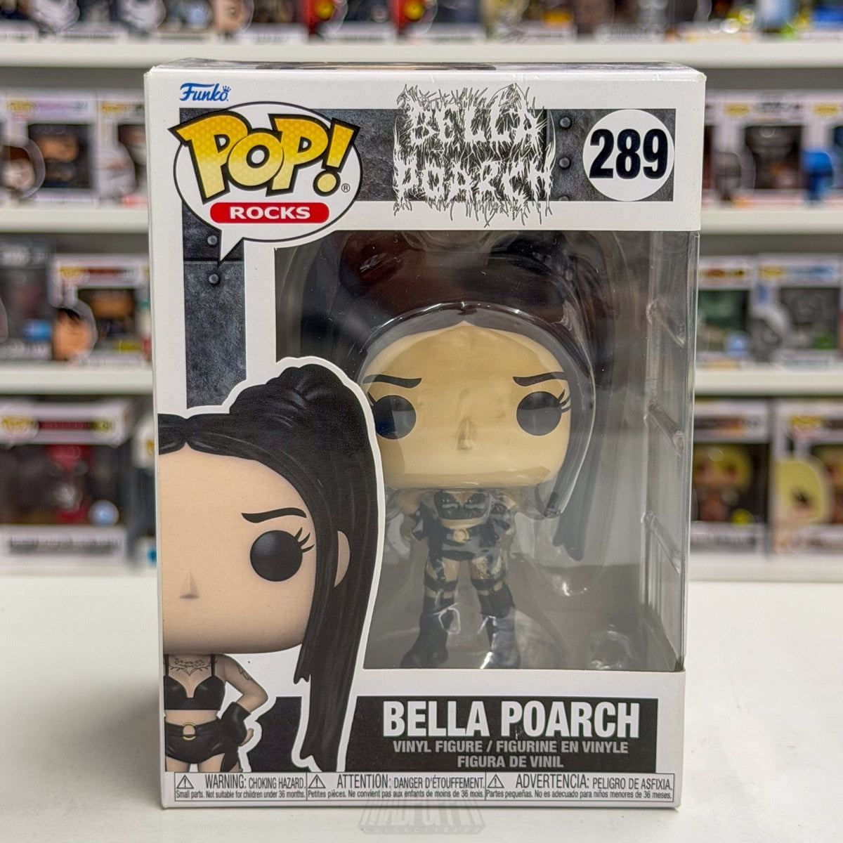 Funko Pop Rocks Bella Poarch 289 Filippino Social Media TikTok Toy Vinyl Figure