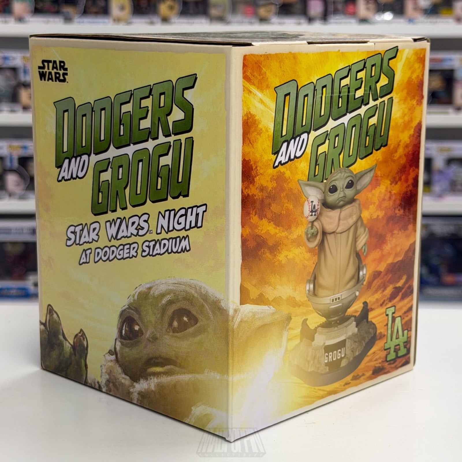 Dodgers x Star Wars Grogu Bobblehead Giveaway Baby Yoda Los Angeles MLB Baseball