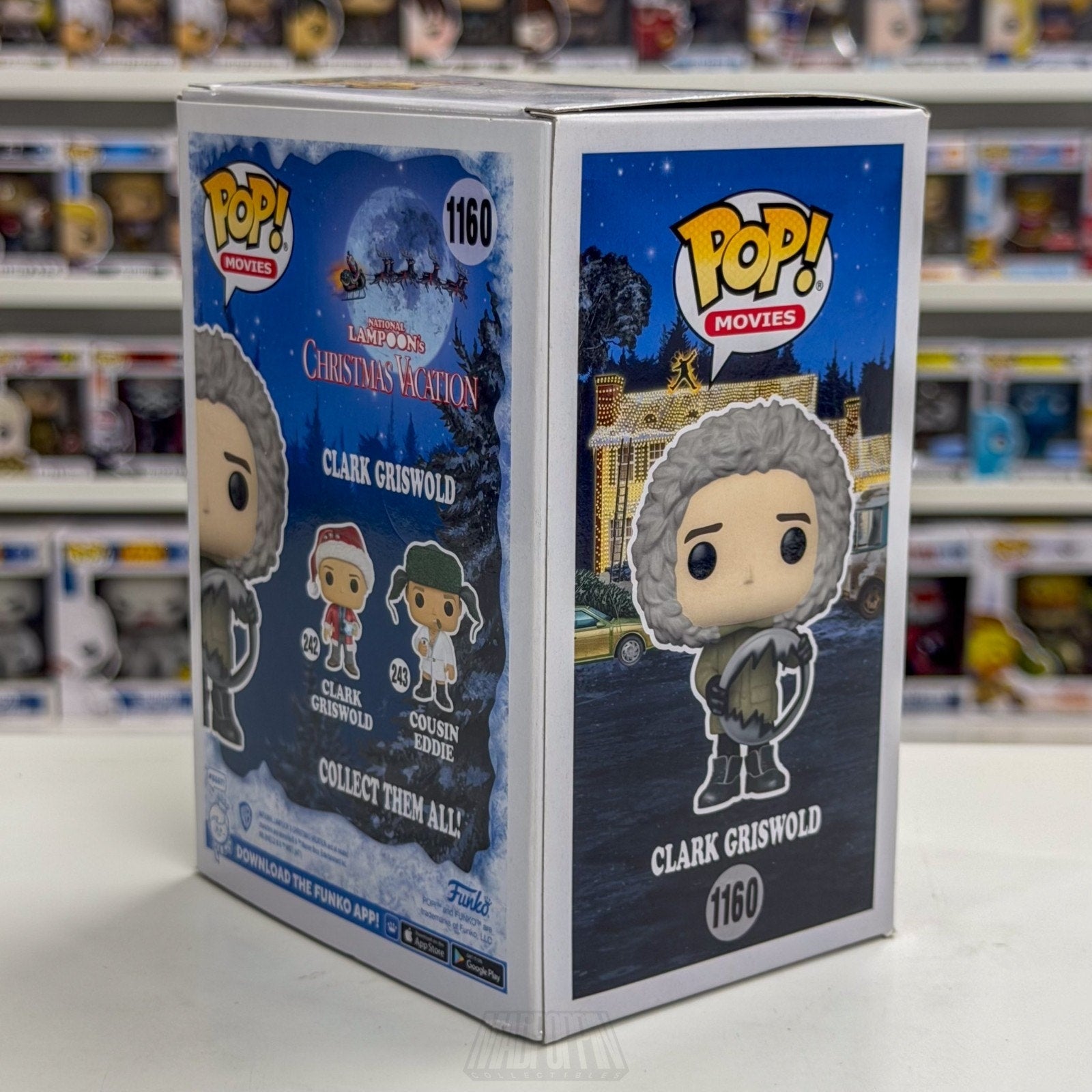 Funko Pop National Lampoons Christmas Vacation Clark Griswold FYE 1160 Figure