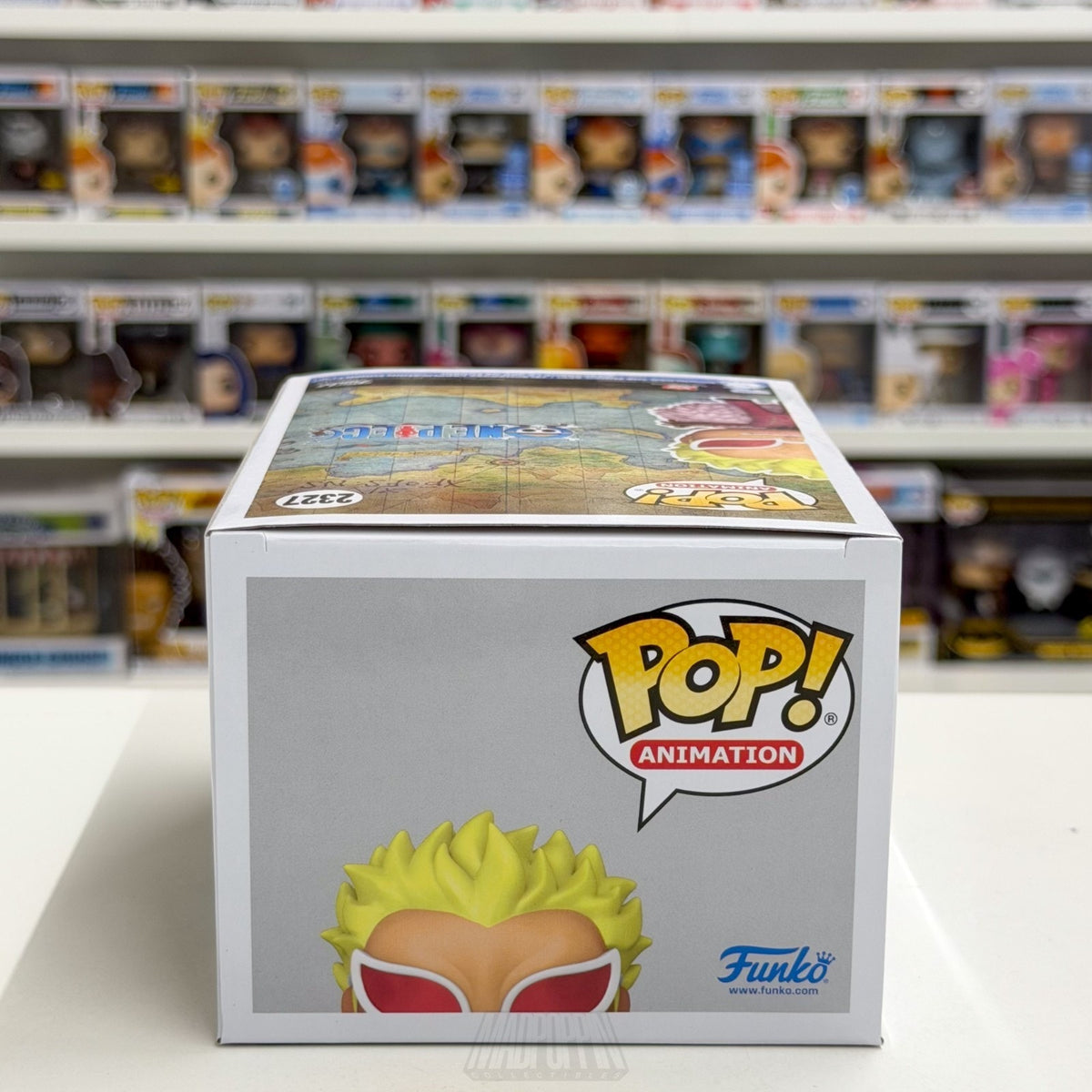 Funko Pop Anime One Piece Doflamingo Flocked SDCC 2327 Japan Manga Vinyl Figure