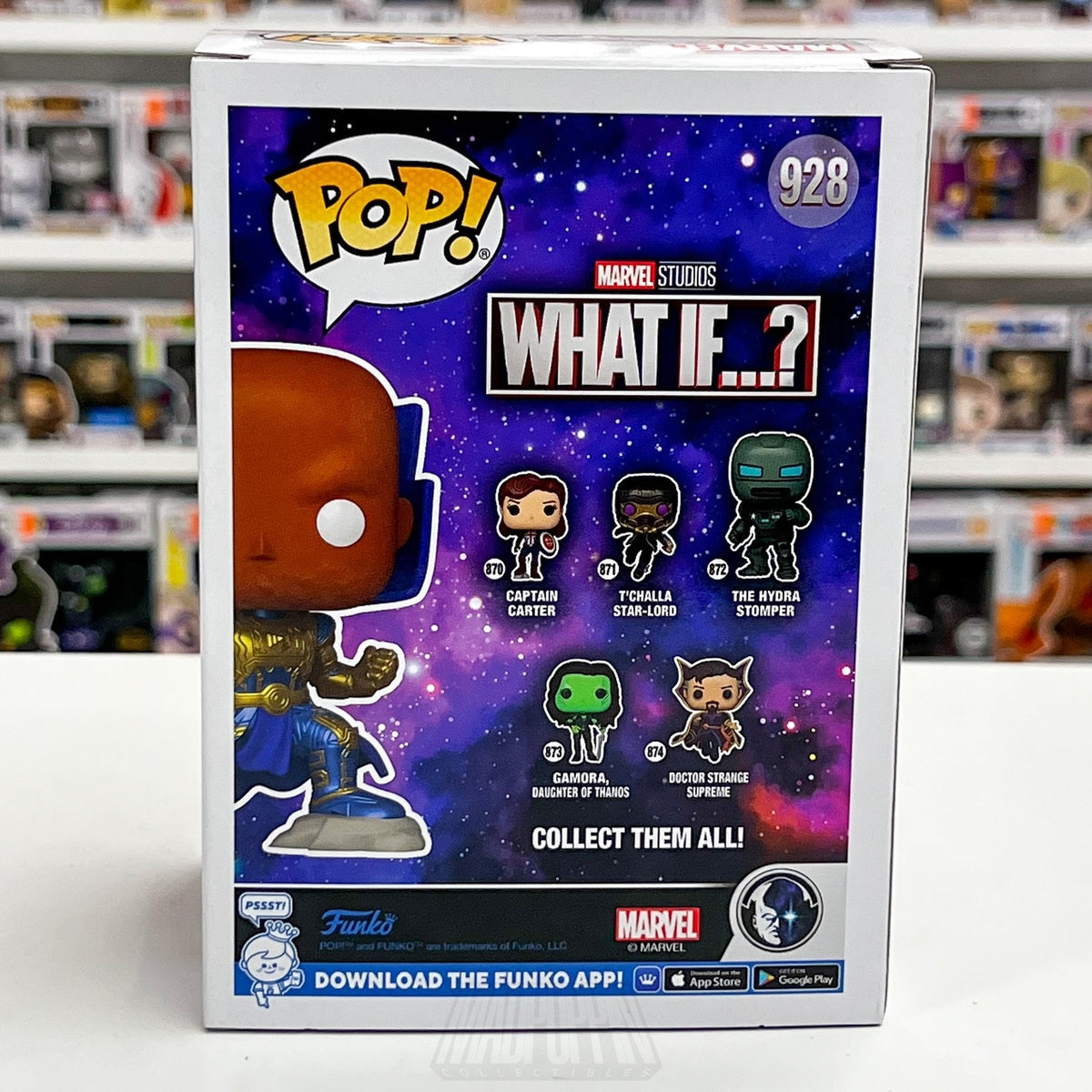 Funko Pop Marvel What If The Watcher #928 Funko Shop Exclusive Vinyl Bobble-Head