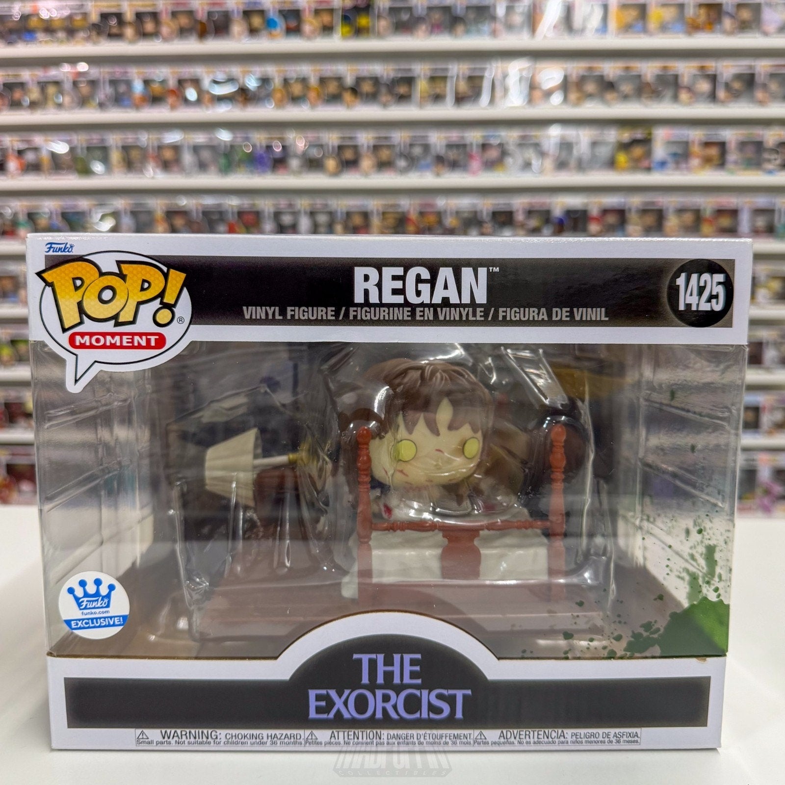 Funko Pop Movie Moment The Exorcist Regan in Bed Exclusive 1425 Toy Vinyl Figure
