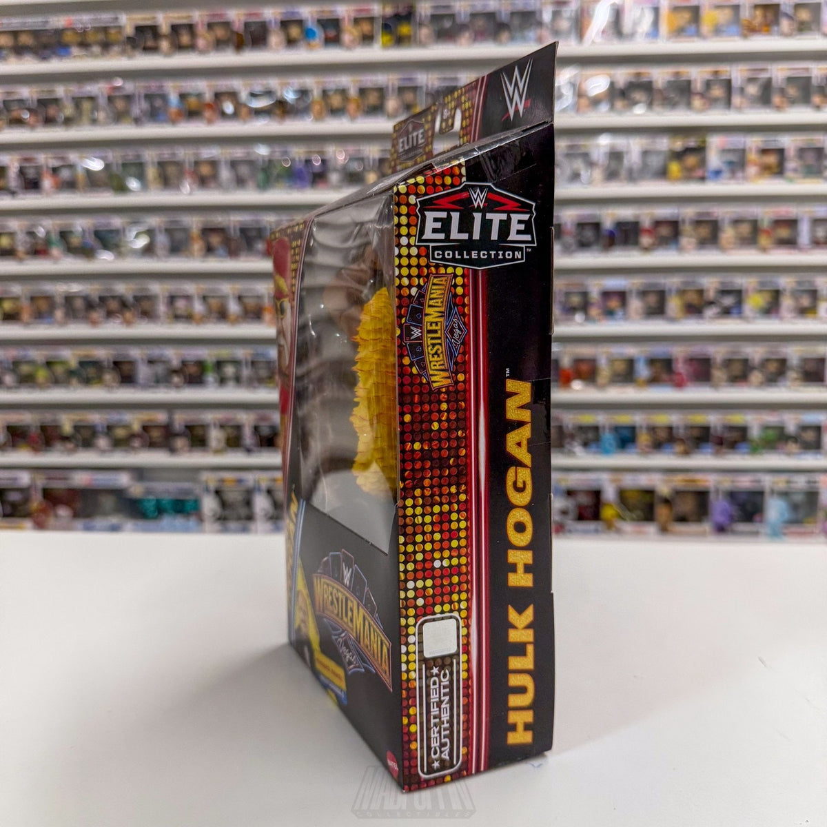 Mattel WWE Elite WrestleMania Vegas Hulk Hogan BAF Hulkamania Rules Yellow Boa