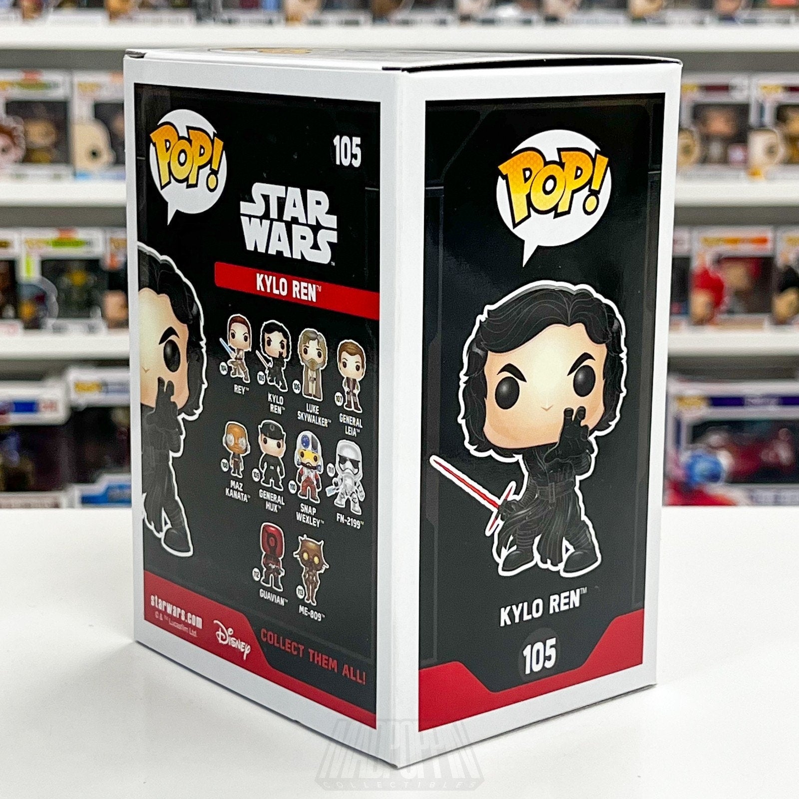 Funko Pop Star Wars Episode 7 Force Awakens Kylo Ren Starkiller Duel 105 Figure