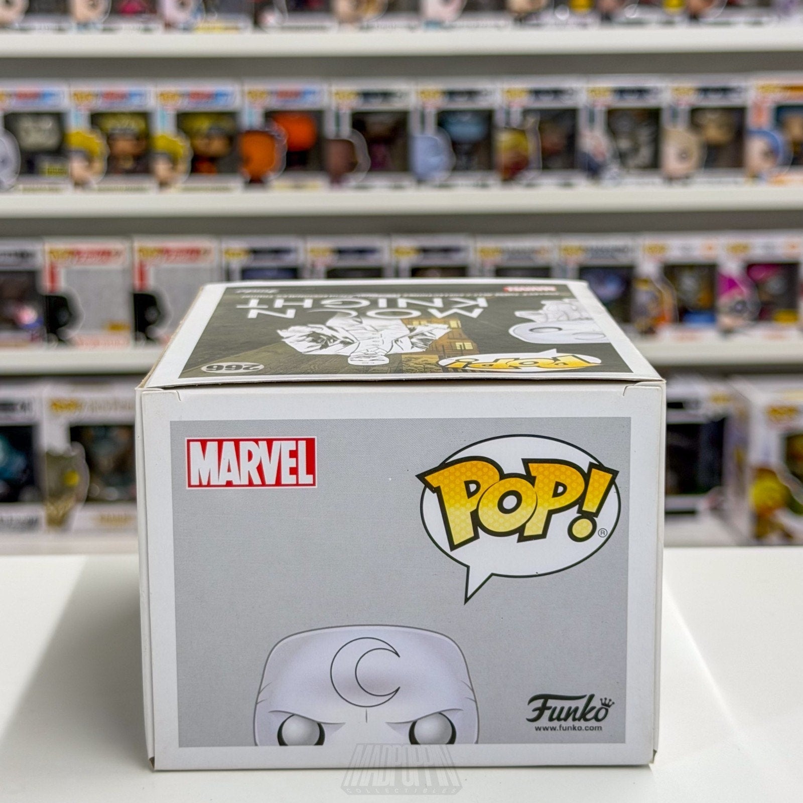 Funko Pop Marvel Moon Knight White Suit LACC Comikaze 266 Vigilante Vinyl Figure
