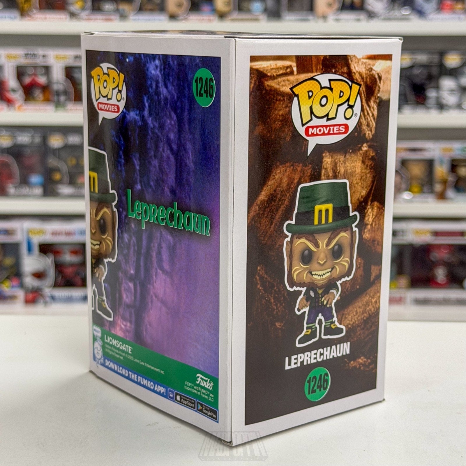 Funko Pop Movie Leprechaun Glow FYE 1246 Horror Comedy Cult Classic Vinyl Figure