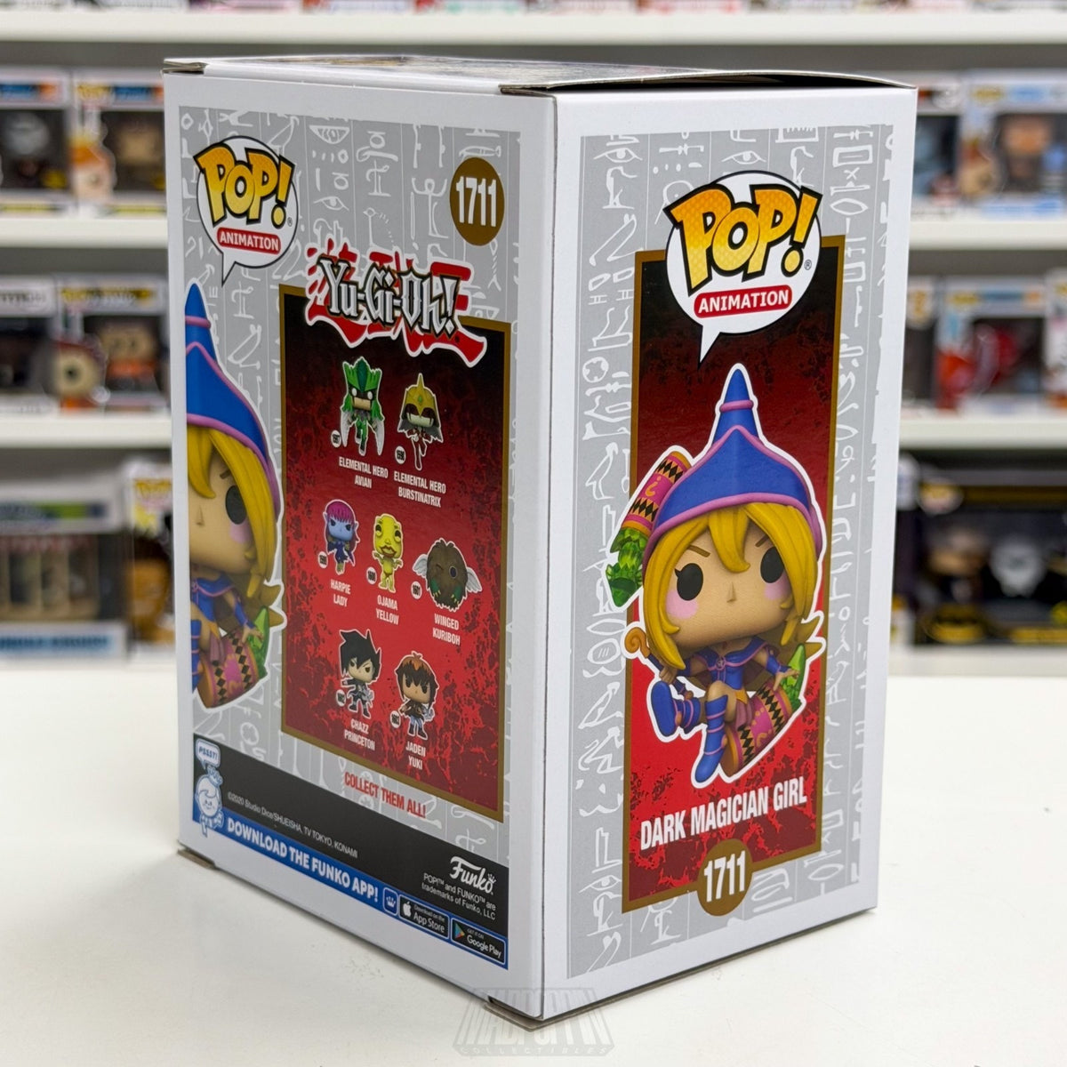 Funko Pop Anime Yu Gi Oh Dark Magician Girl Chalice Collectibles 1711 Toy Figure