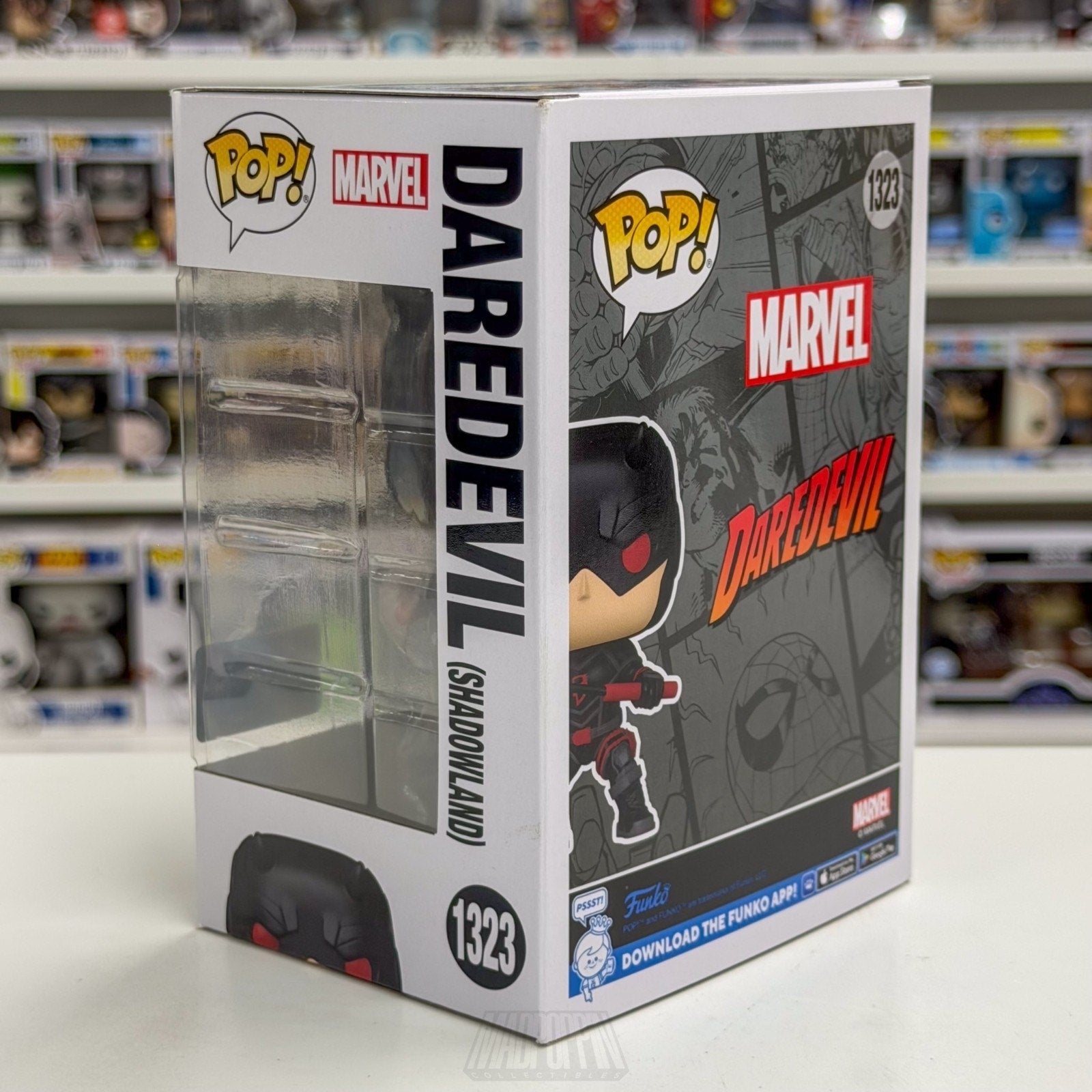 Funko Pop Marvel Daredevil Shadowland Entertainment Earth 1323 Toy Vinyl Figure